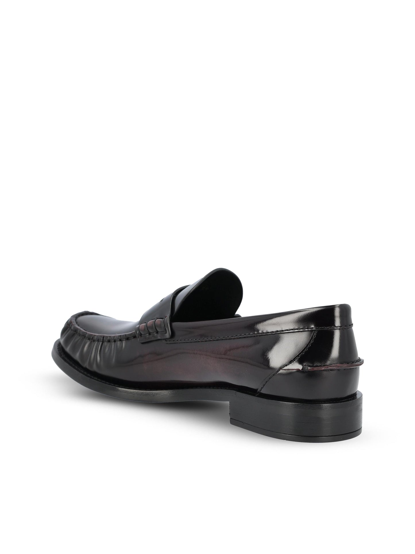 Mocassini realizzati in pelle spazzolata. 1D199O P39F0397 PRADA 