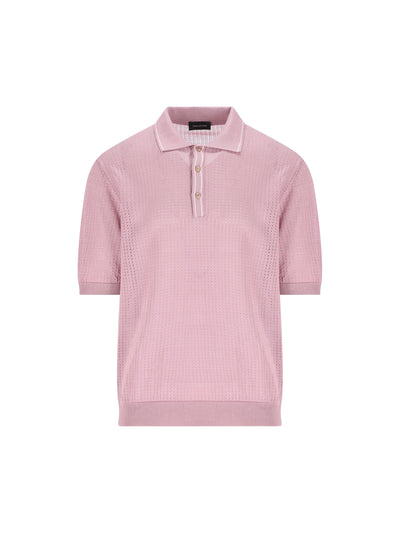 Polo realizzata in cotone. HILL LILLA TAGLIATORE 