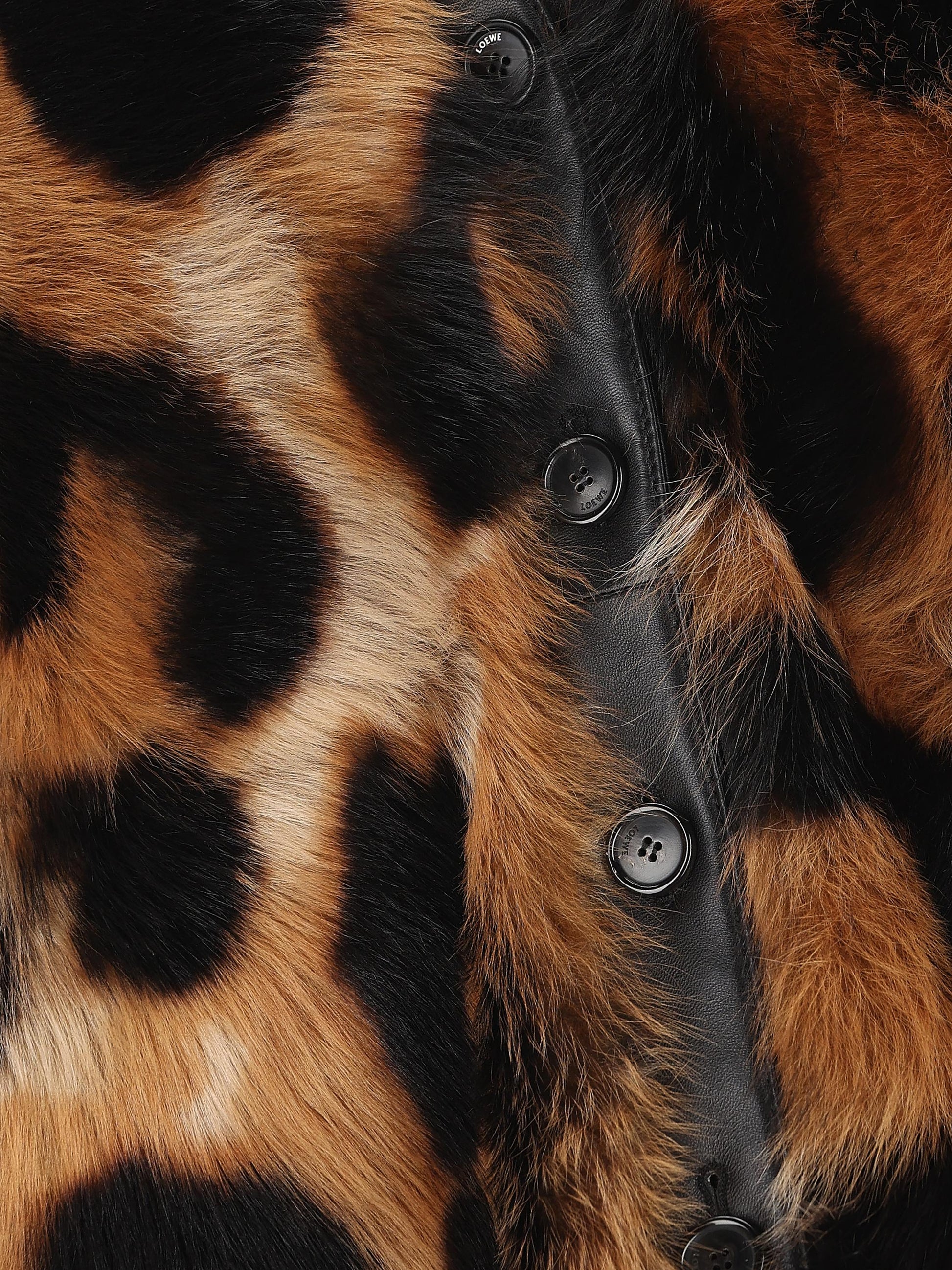 Cardigan in shearling. S540Y2SL13 3100 LOEWE 