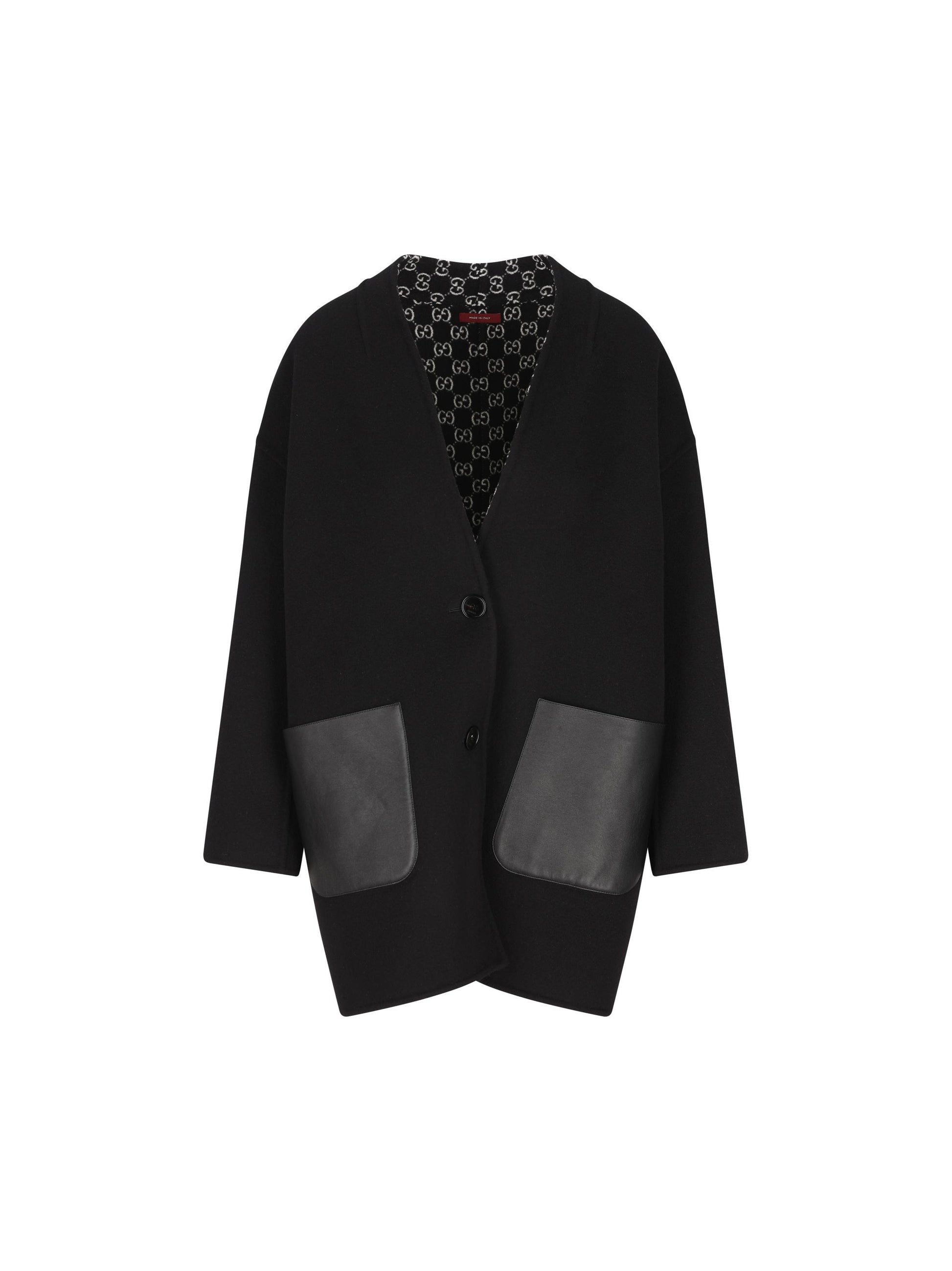 Cappotto realizzato in lana e seta. 846744 ZAQW01070 GUCCI 