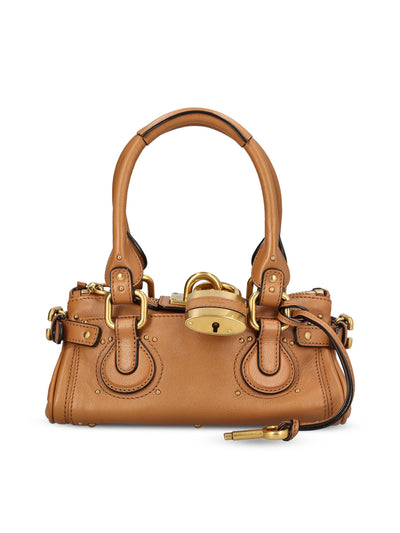Borsa Paddington piccola in pelle granata CH26SS805P75 209 CHLOE' 