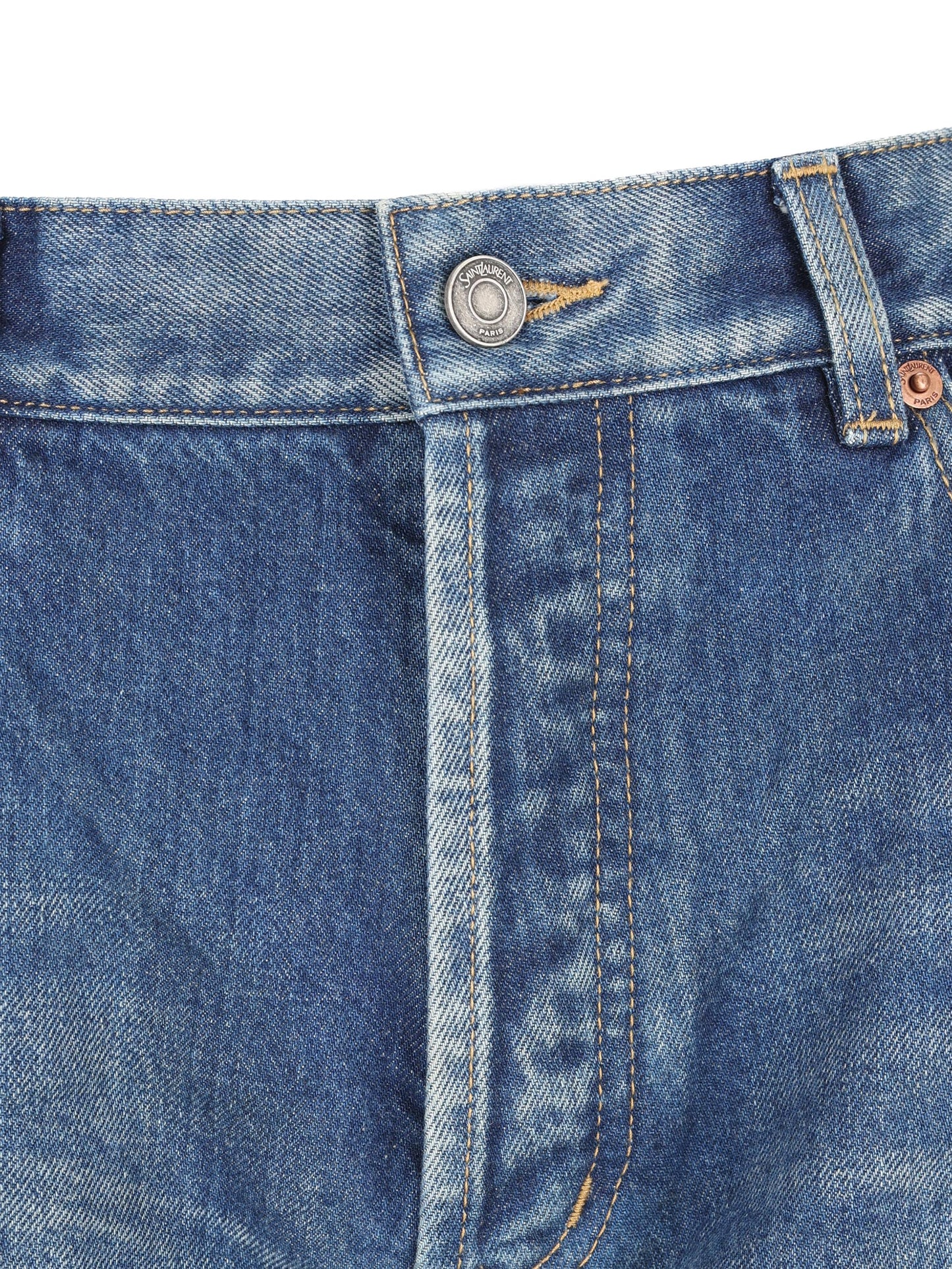 Jeans realizzati in cotone. 827965 Y35AY5105 SAINT LAURENT 