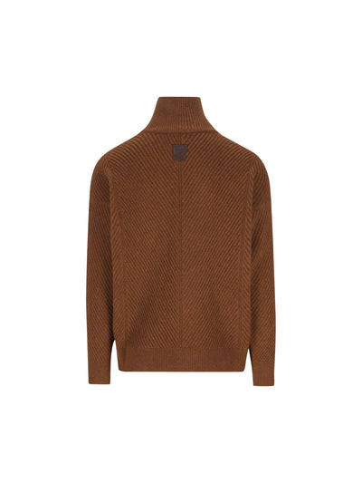 Dolcevita a coste in lana e cashmere X8MC151859RVRH S015 TOD'S 