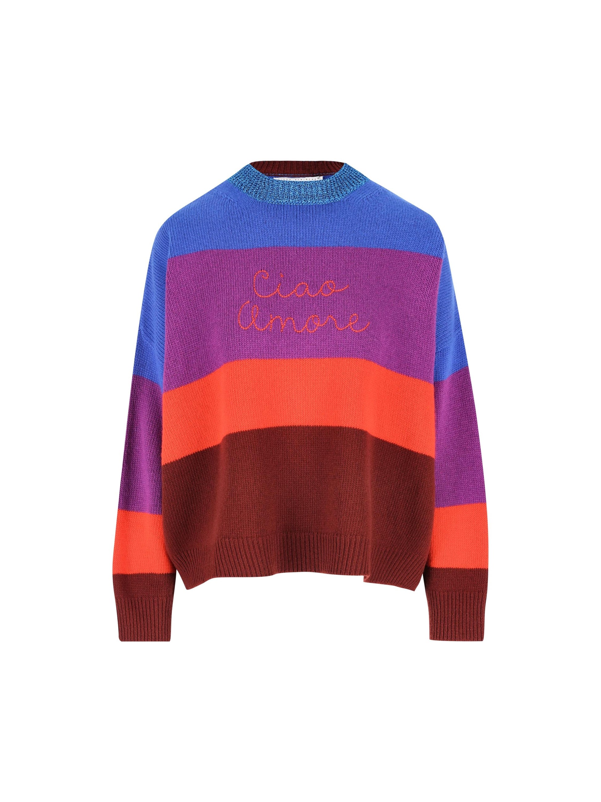 Maglia Maxi Stripes in lana. 2201 01 GIADA BENINCASA