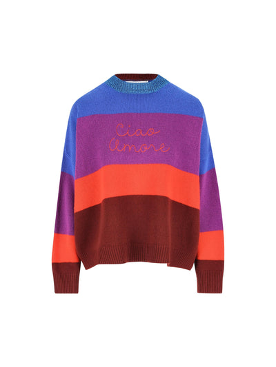 Maglia Maxi Stripes in lana. 2201 01 GIADA BENINCASA