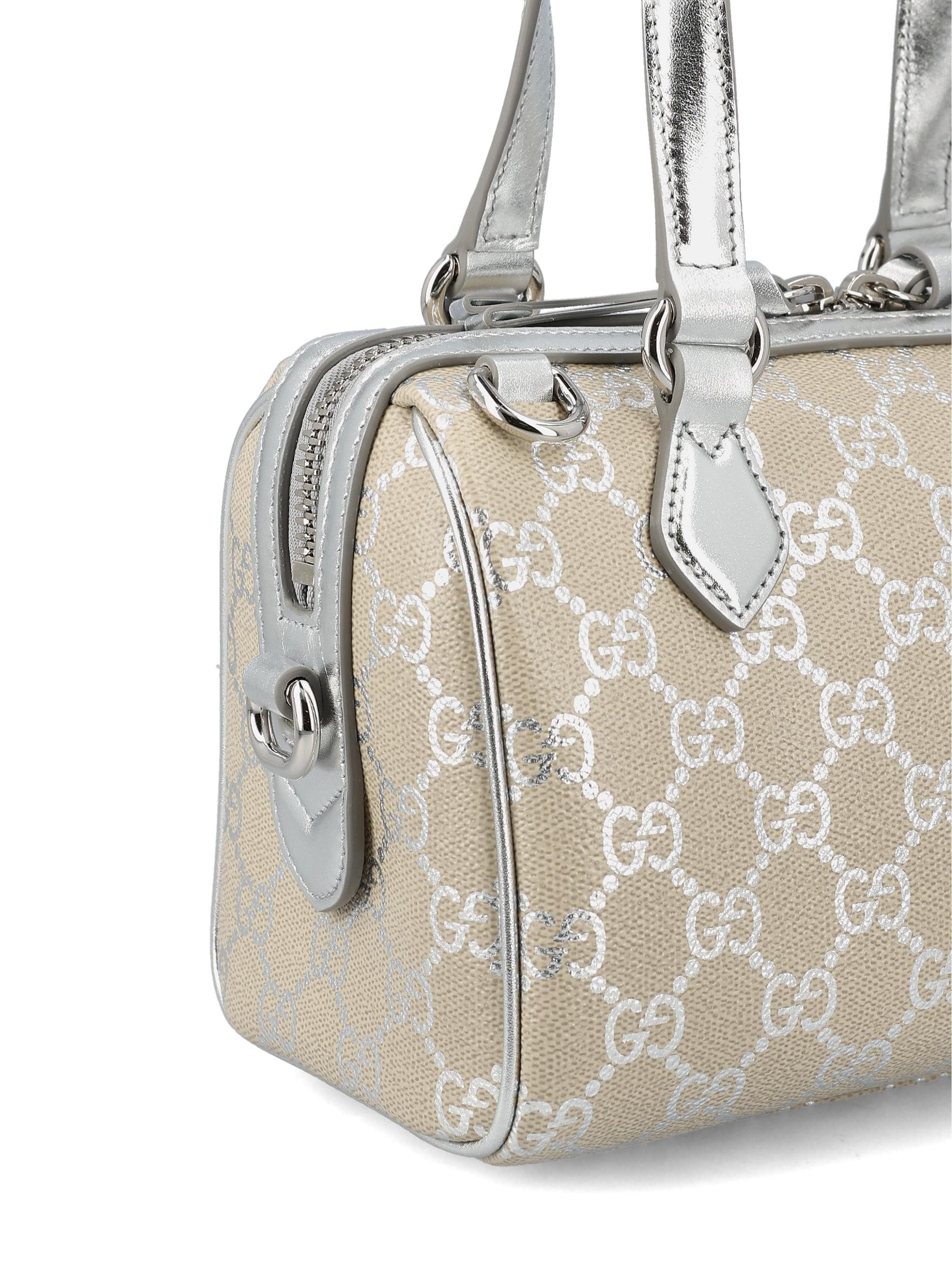 Bauletto realizzato in tessuto e pelle. 848889 FAFEL8741 GUCCI 