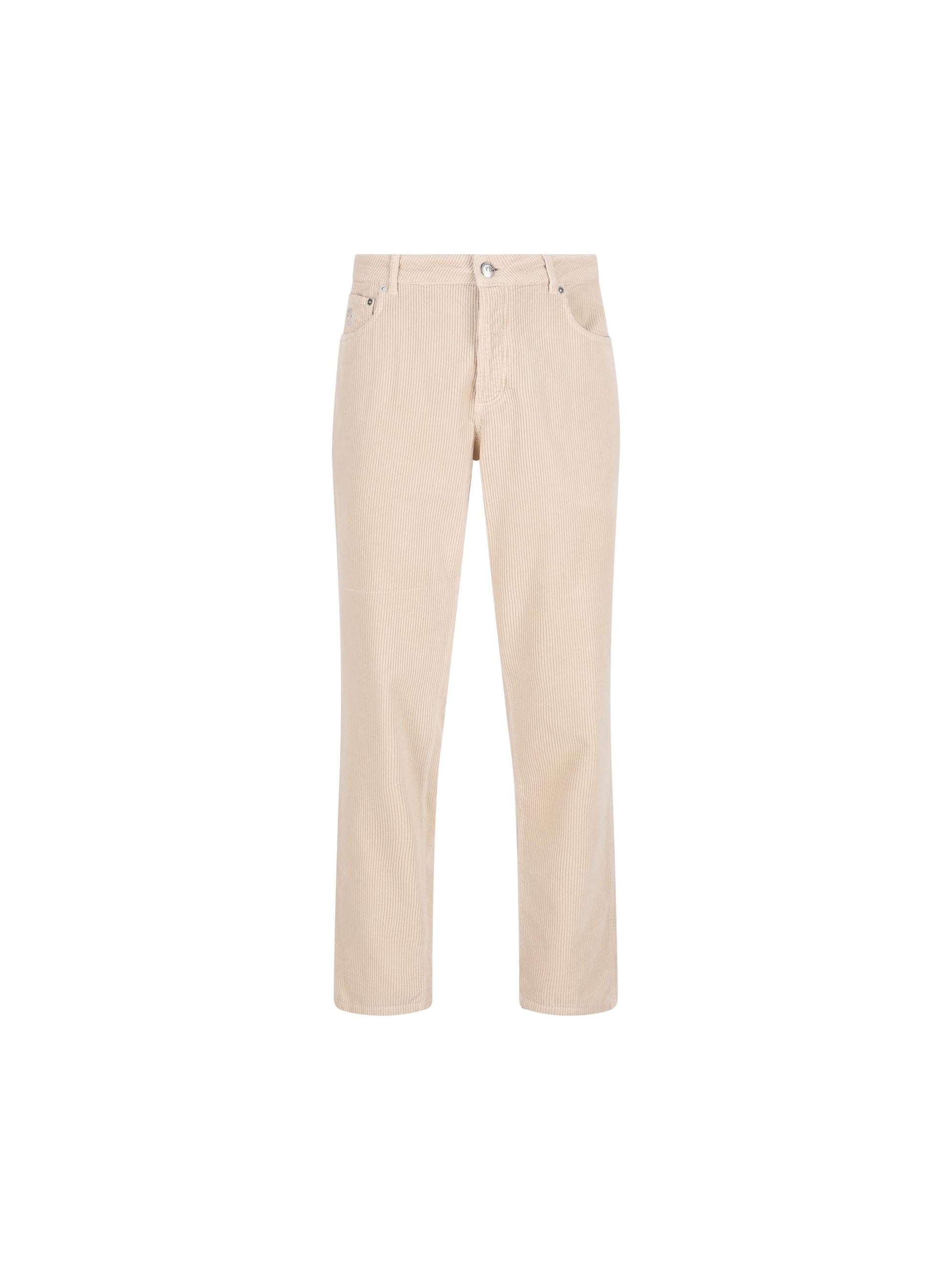 Pantaloni in cotone. M280UF1010 C6024 BRUNELLO CUCINELLI 