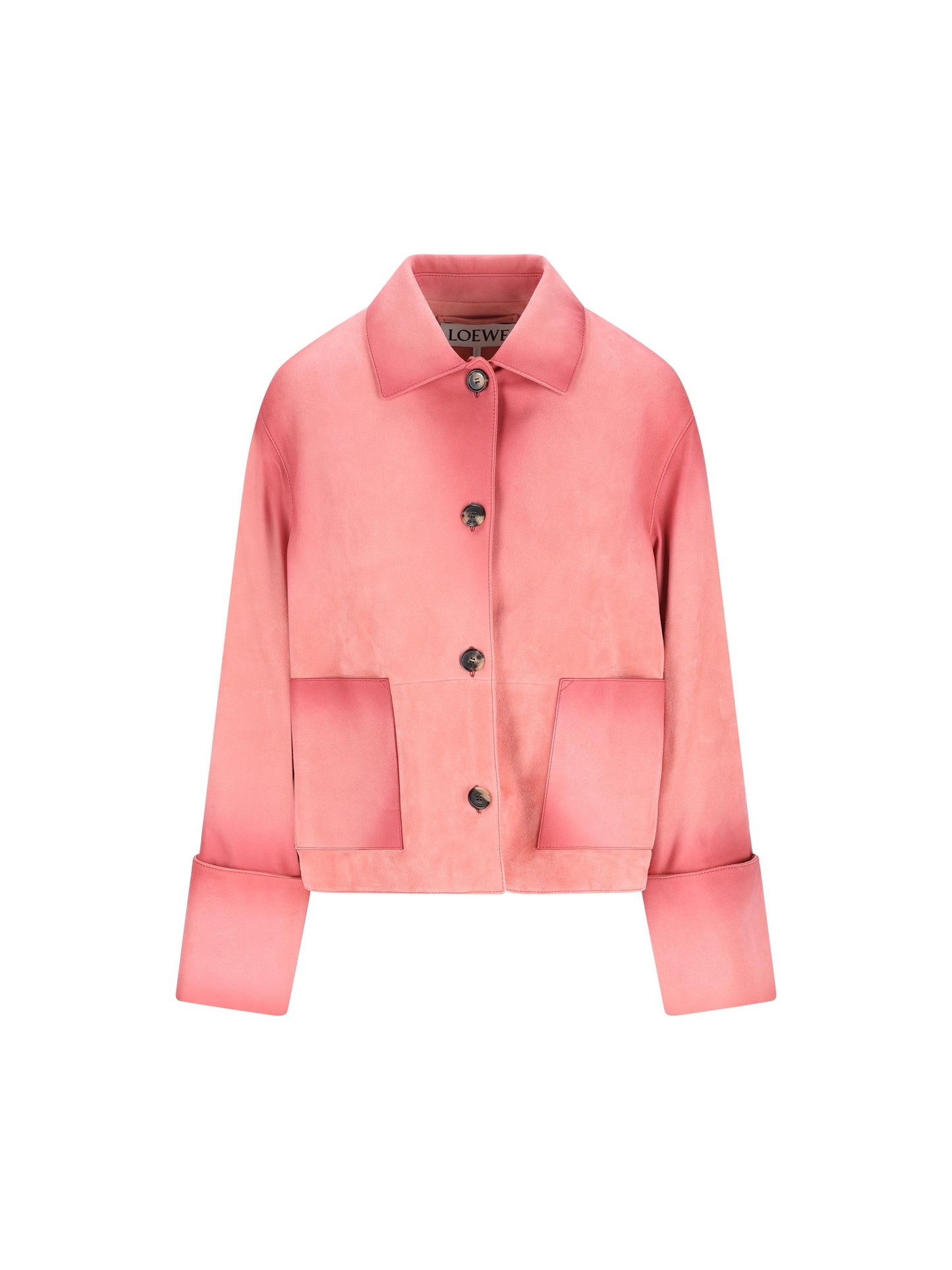 Giacca realizzata in pelle scamosciata. S359Y34LAH 7140 LOEWE 