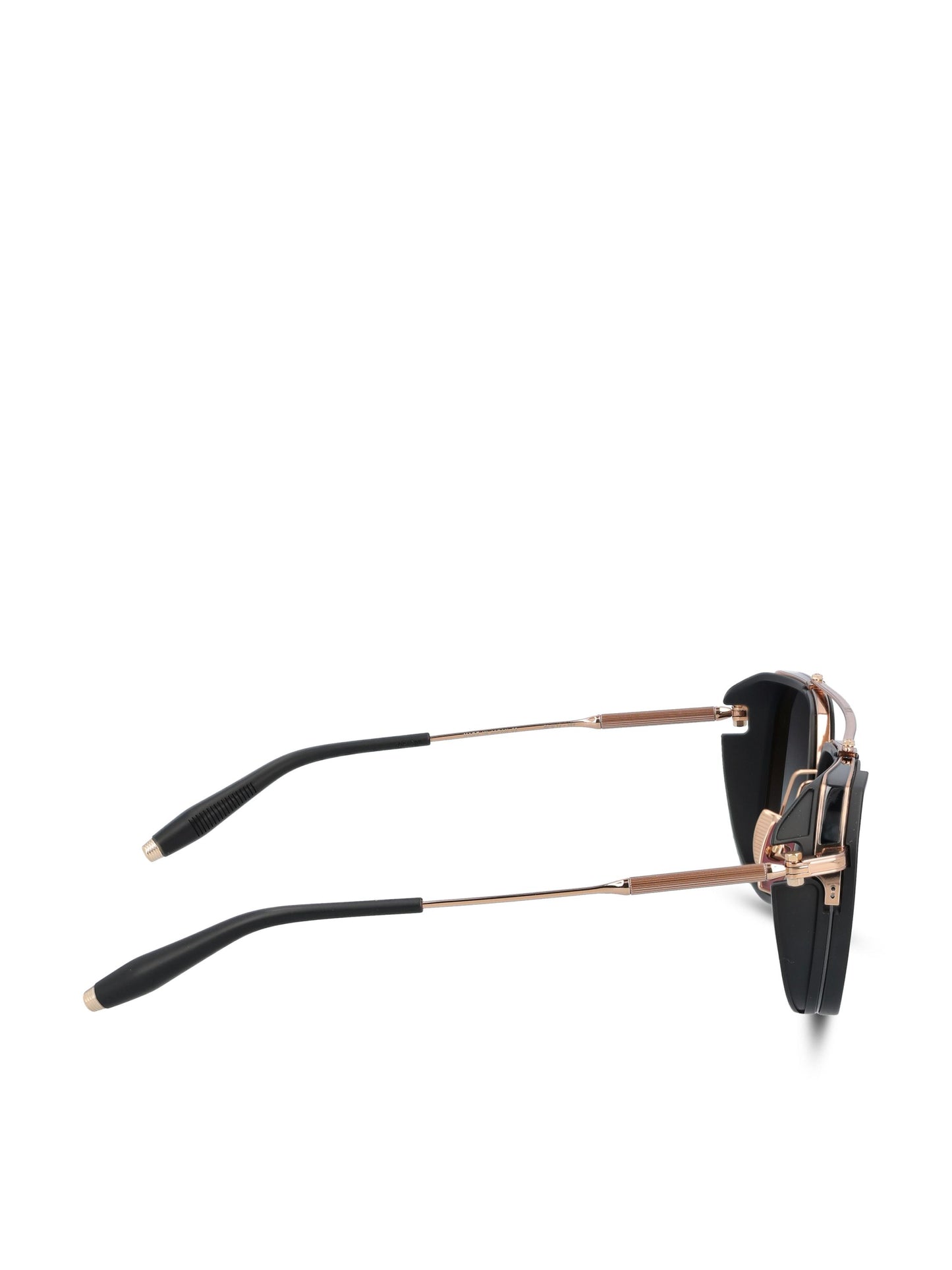 Occhiali da sole realizzati in titanio. AKS-204A-59 GLD - BLK AKONI 