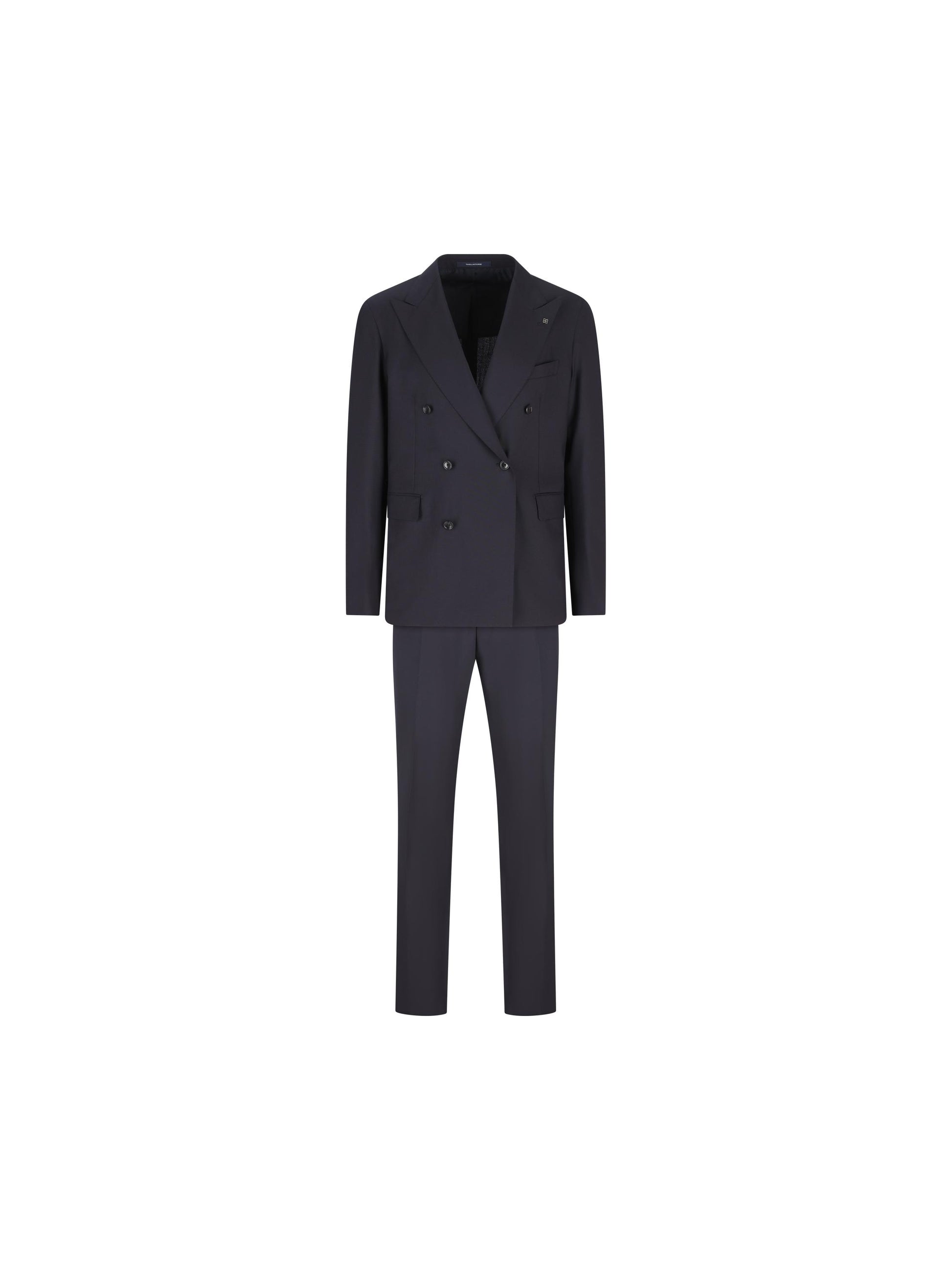 Completo realizzato in lana vergine e seta. 2SVS20B11 B3082 TAGLIATORE 