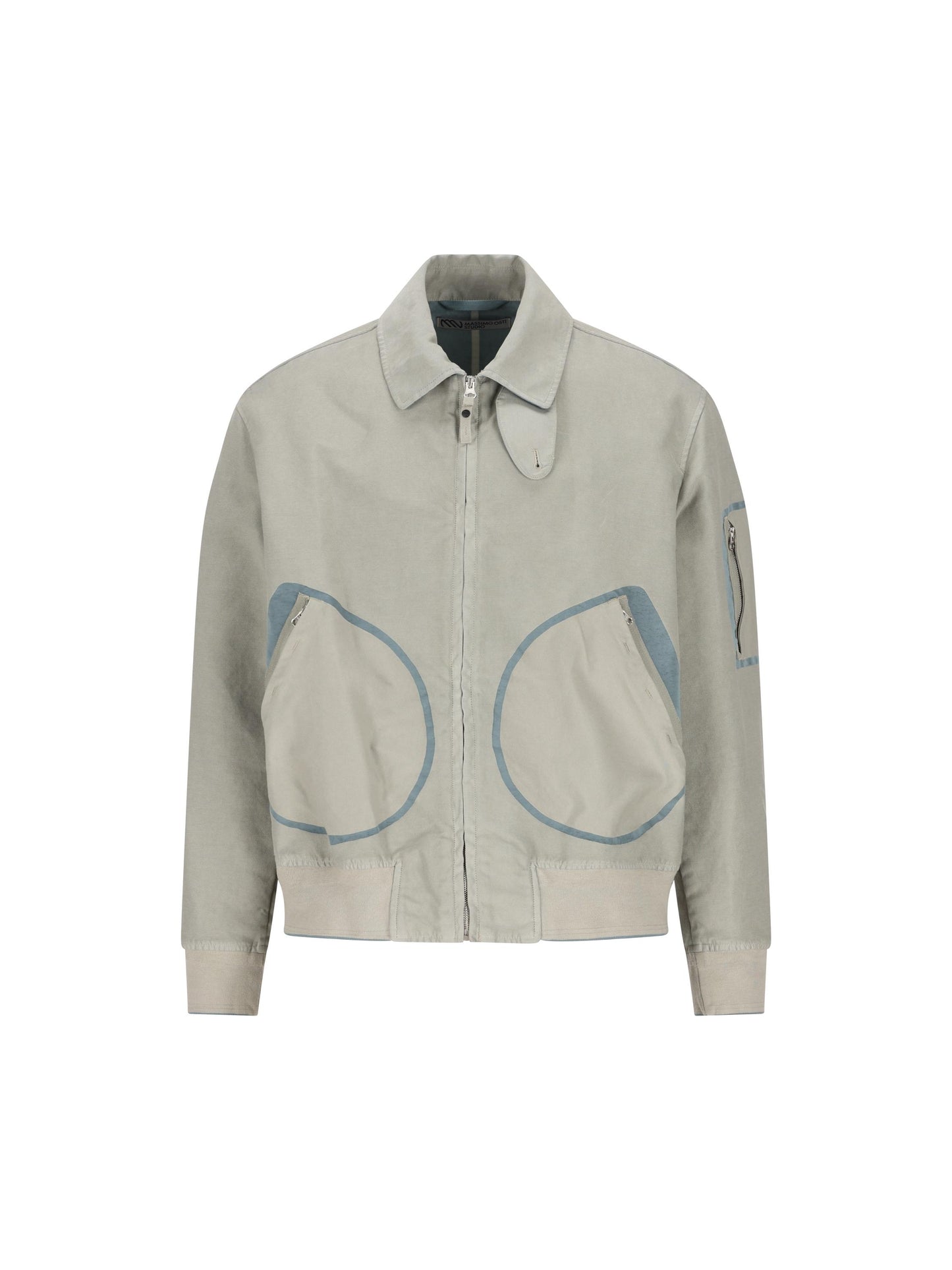 Giacca realizzata in poliammide e cotone. MOW201A11 0686G904 MASSIMO OSTI STUDIO 
