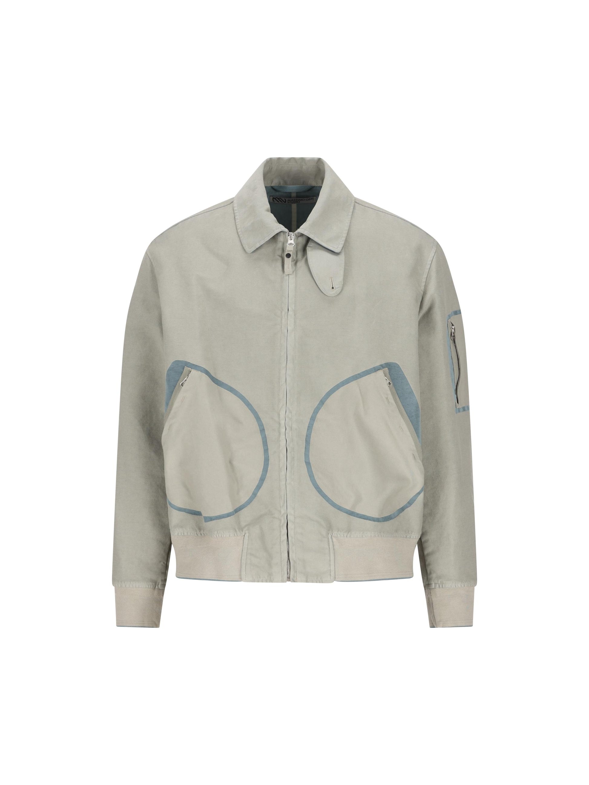 Giacca realizzata in poliammide e cotone. MOW201A11 0686G904 MASSIMO OSTI STUDIO 