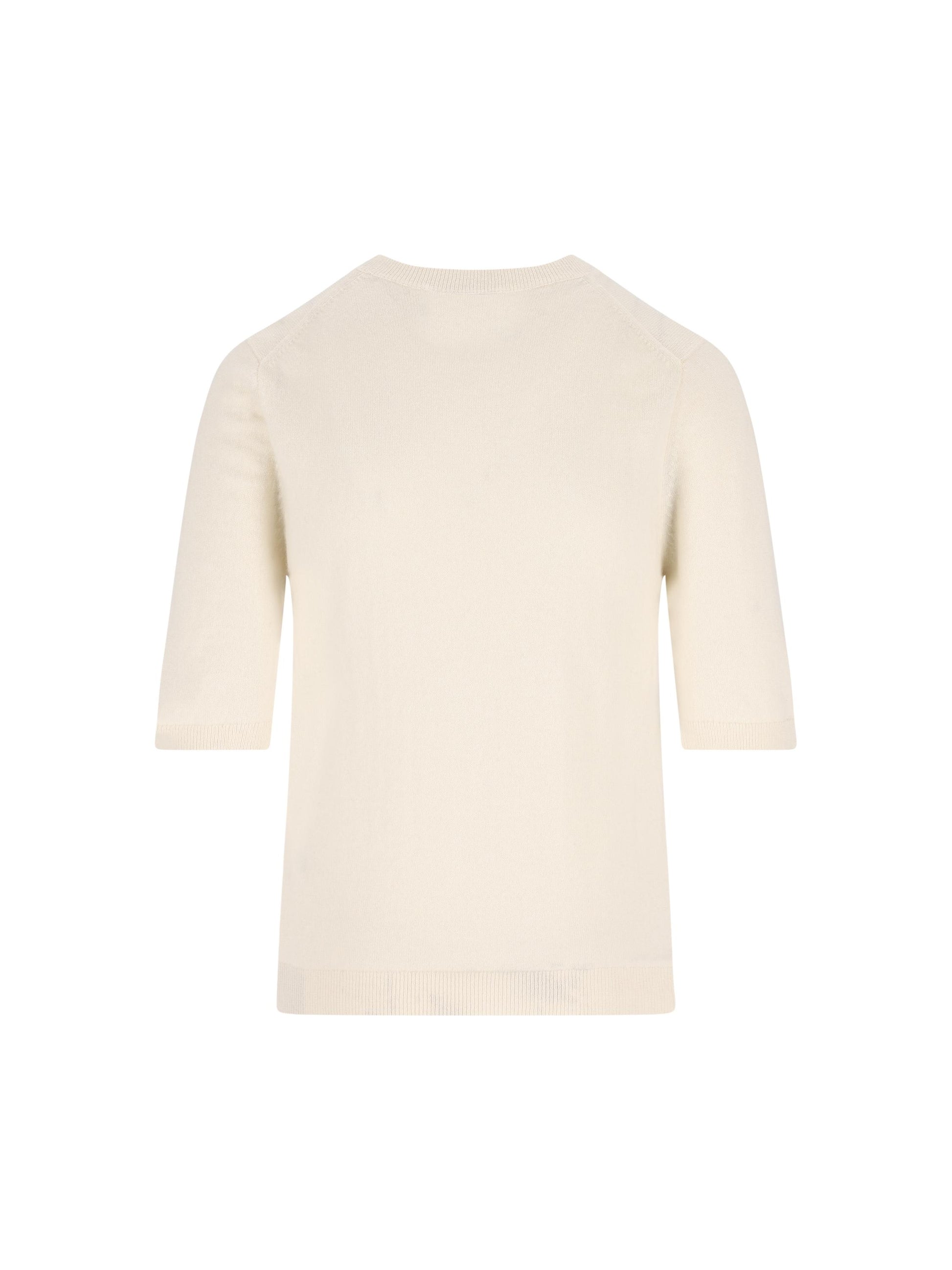 Maglia in Cashmere Manica Corta 4320C 2003 ALPHA STUDIO 