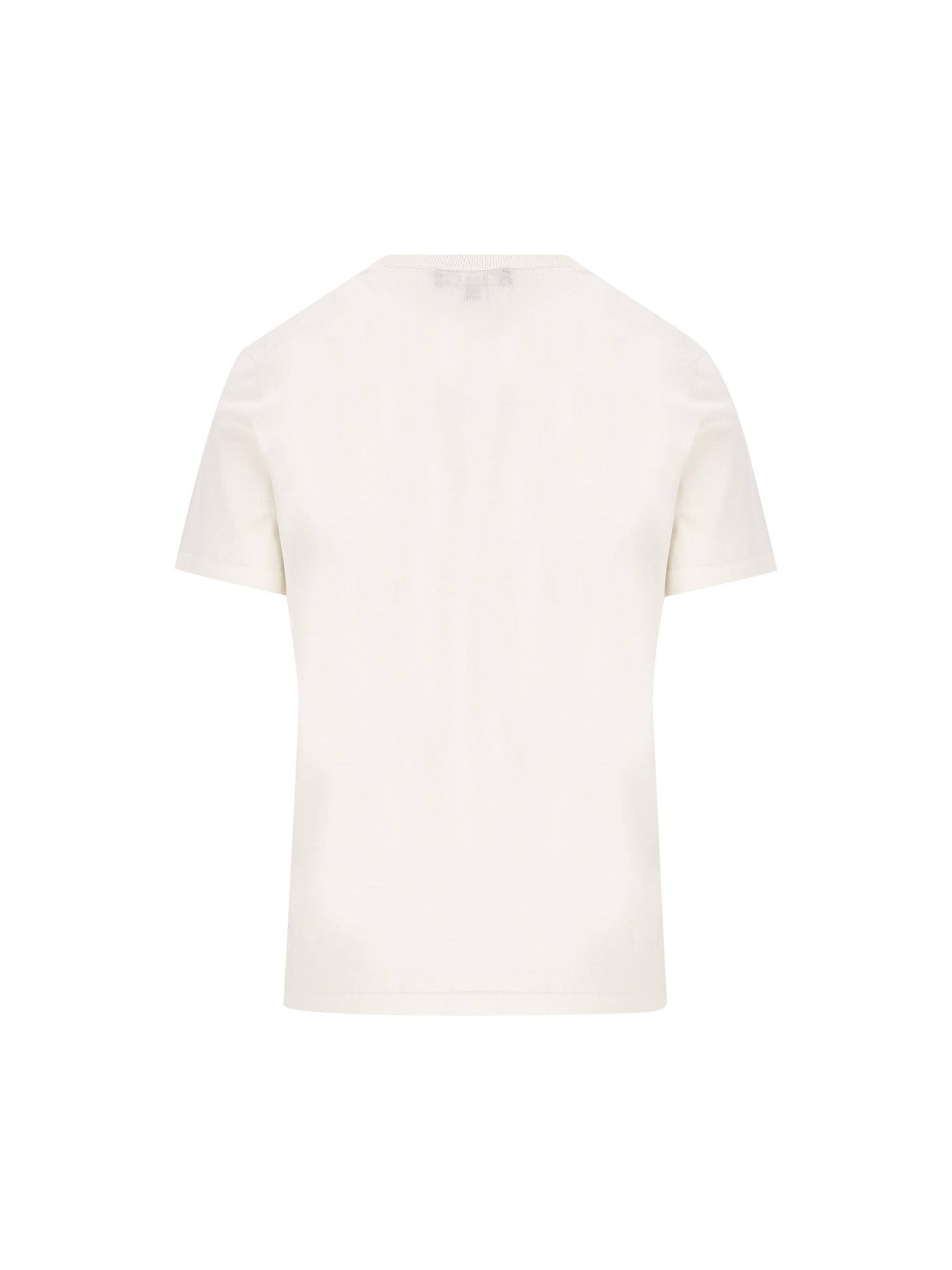 Maglia realizzata in cotone. FAM7984 1000 LORO PIANA 