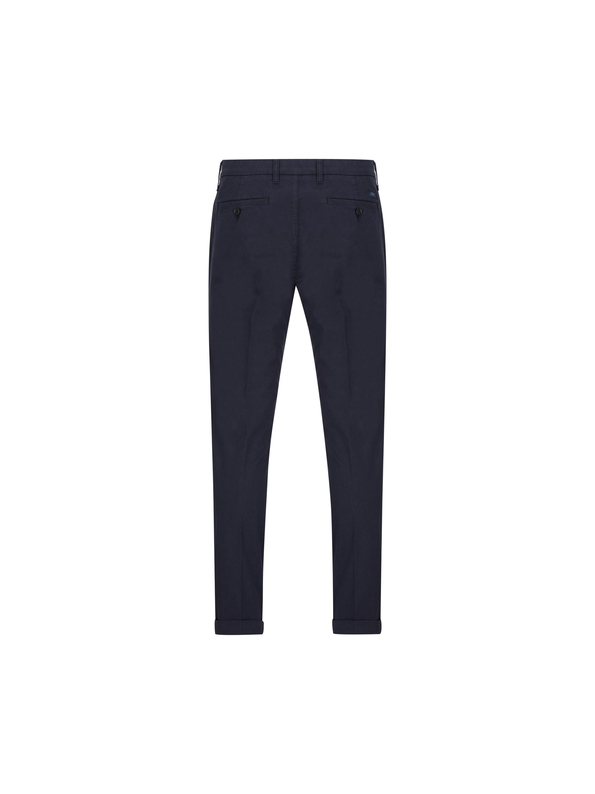 Pantaloni capri slim fit in gabardine di cotone stretch NTM8650187TGUR U824 FAY