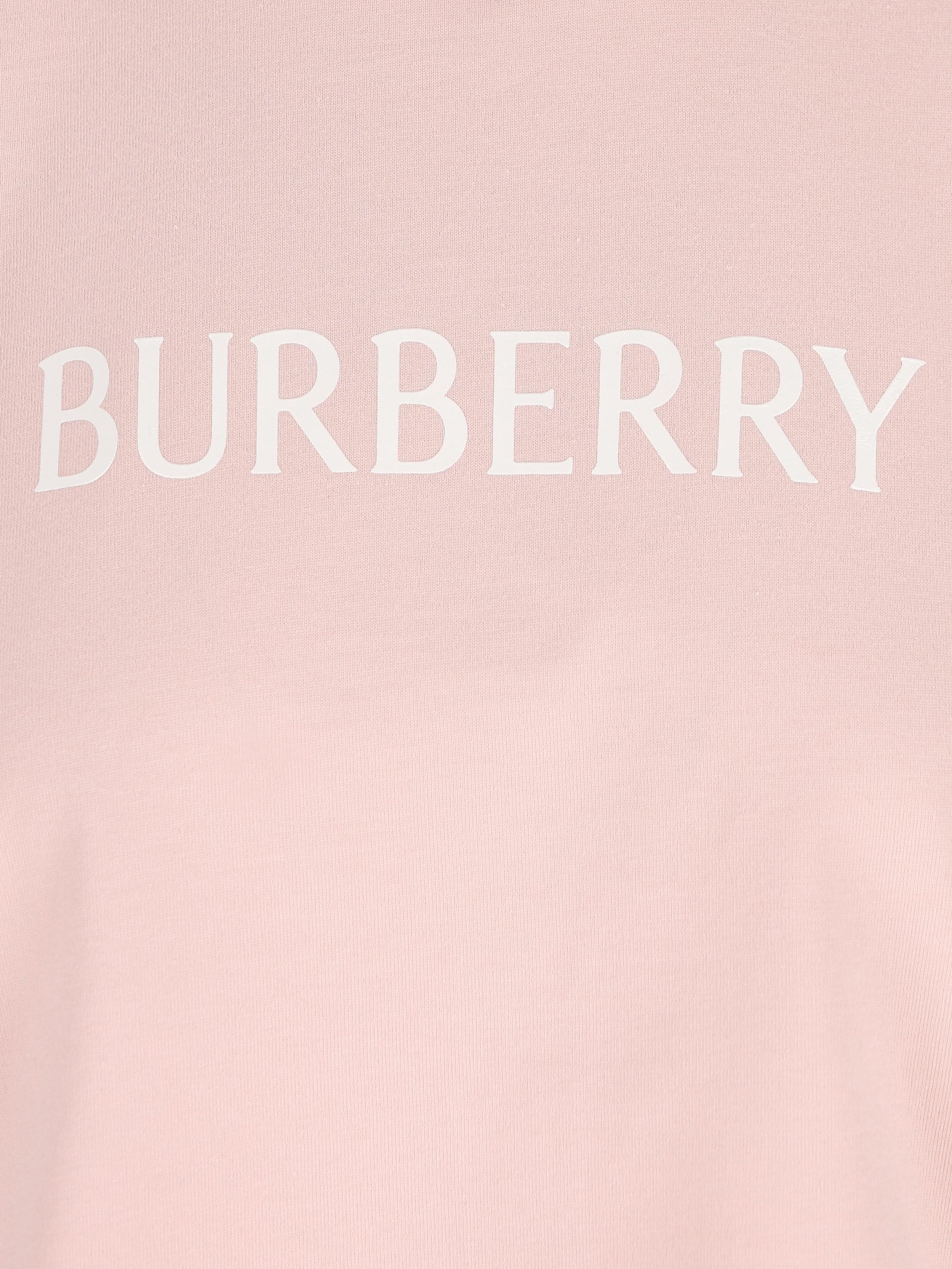T-shirt in cotone con logo 8118976 C2989 BURBERRY 