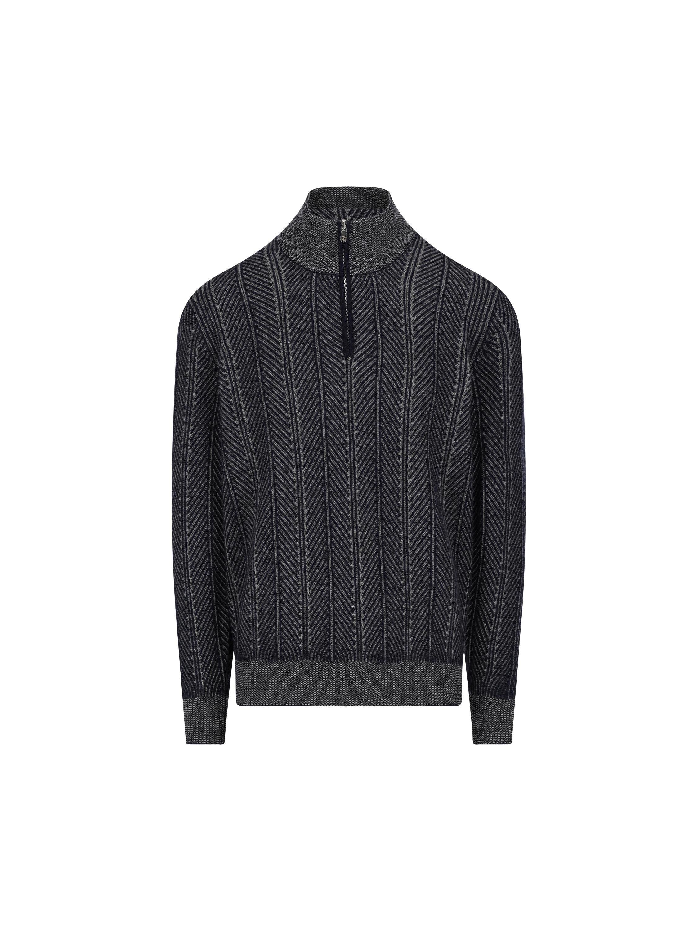 Sendegaro Brunello Cucinelli Cashmere Half Zip Sweater Brunello