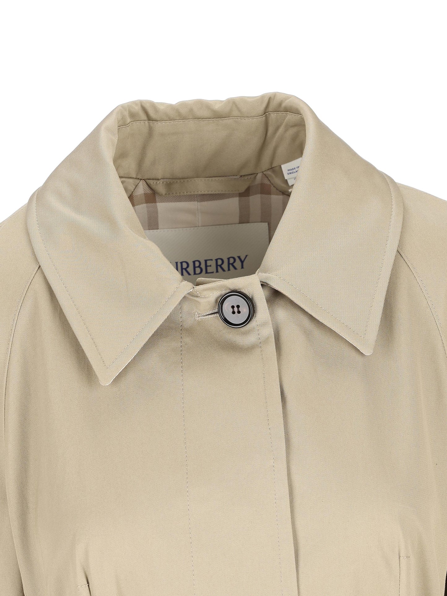 Car Coat Ellingham Fit-and-Flare in gabardine 8115037 C2247 BURBERRY 