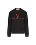 Felpa realizzata in cotone. 8V3MF28RBCU 0NR VALENTINO GARAVANI 