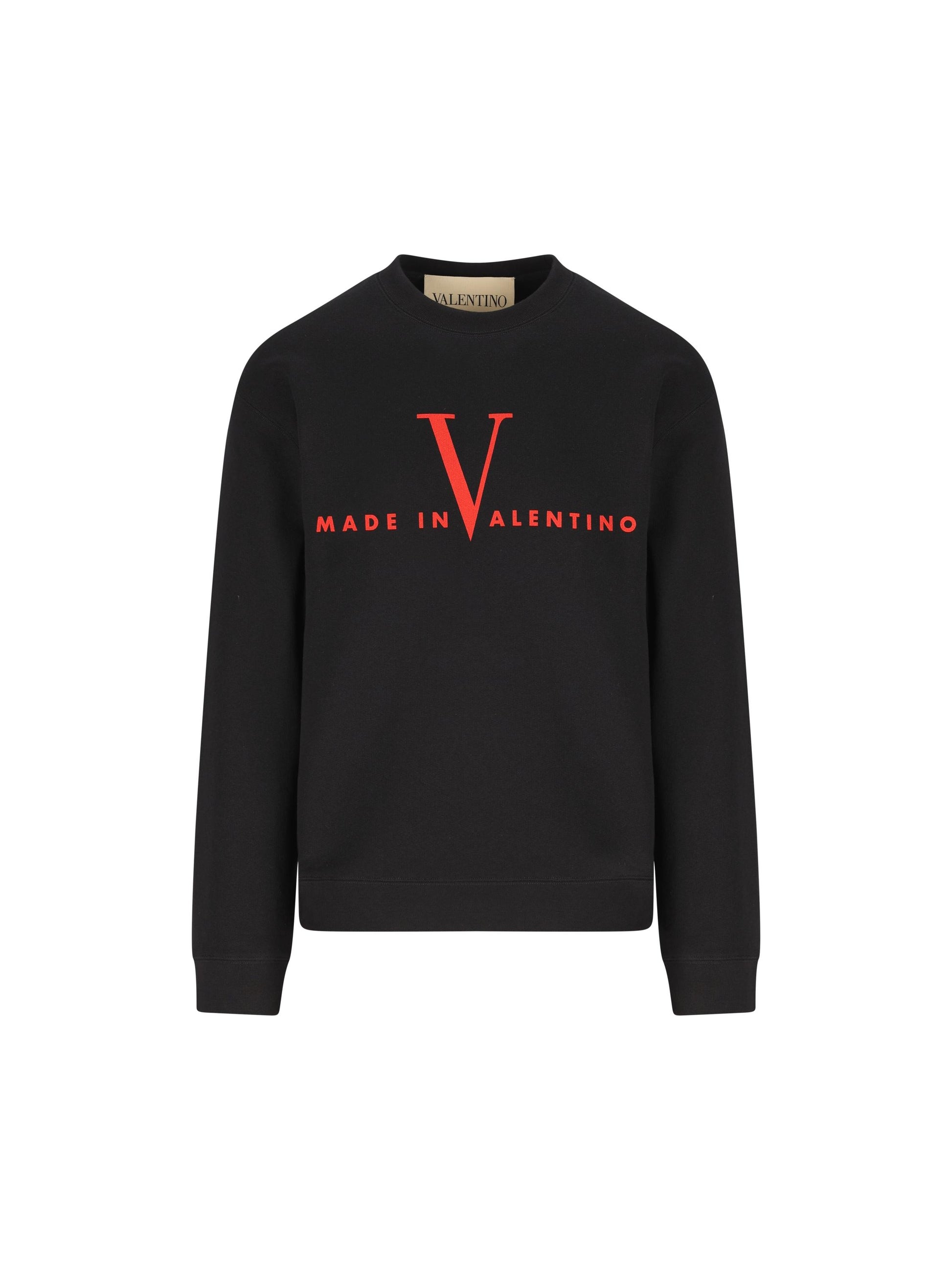 Felpa realizzata in cotone. 8V3MF28RBCU 0NR VALENTINO GARAVANI 