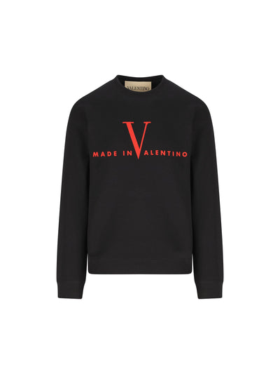 Felpa realizzata in cotone. 8V3MF28RBCU 0NR VALENTINO GARAVANI 