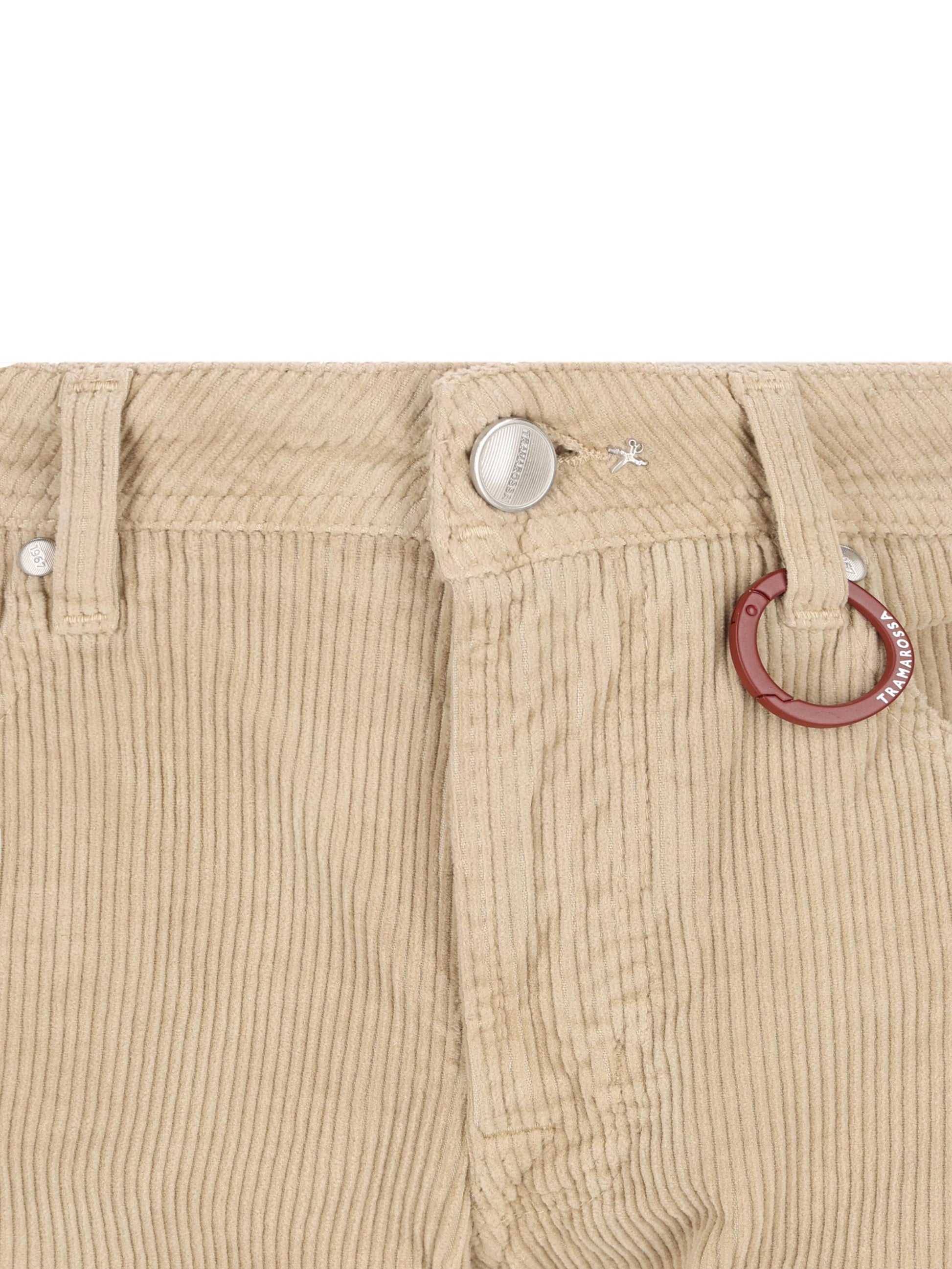 Jeans realizzati in velluto. MICHELANGELO V0020250 TRAMAROSSA 