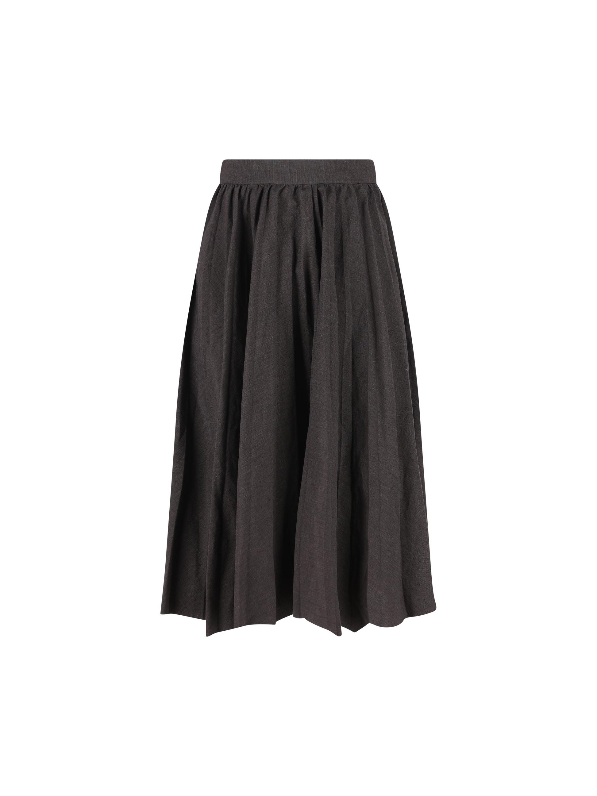 Gonna realizzata in lino e cotone. 838770 TST051000 BALENCIAGA 