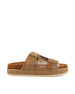Sandali realizzati in pelle scamosciata. SW451014A COG MOU 