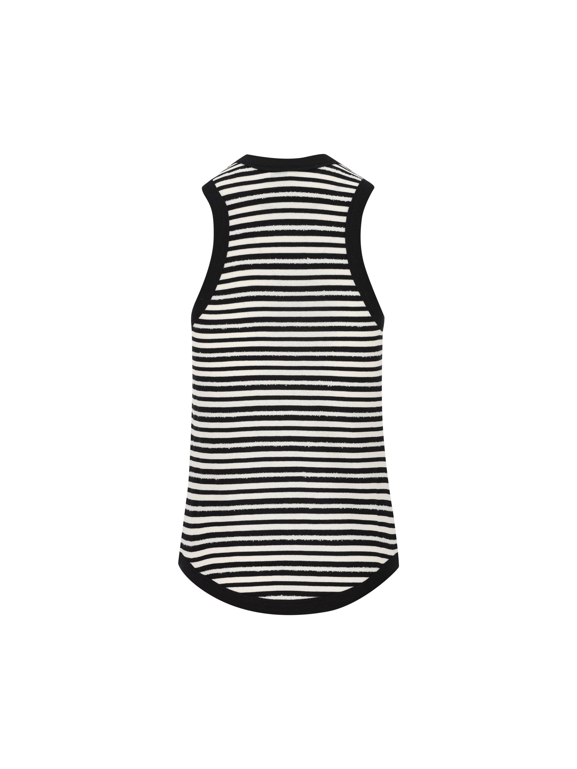 Canotta realizzata in cotone. 743660 Y37KT1095 SAINT LAURENT 