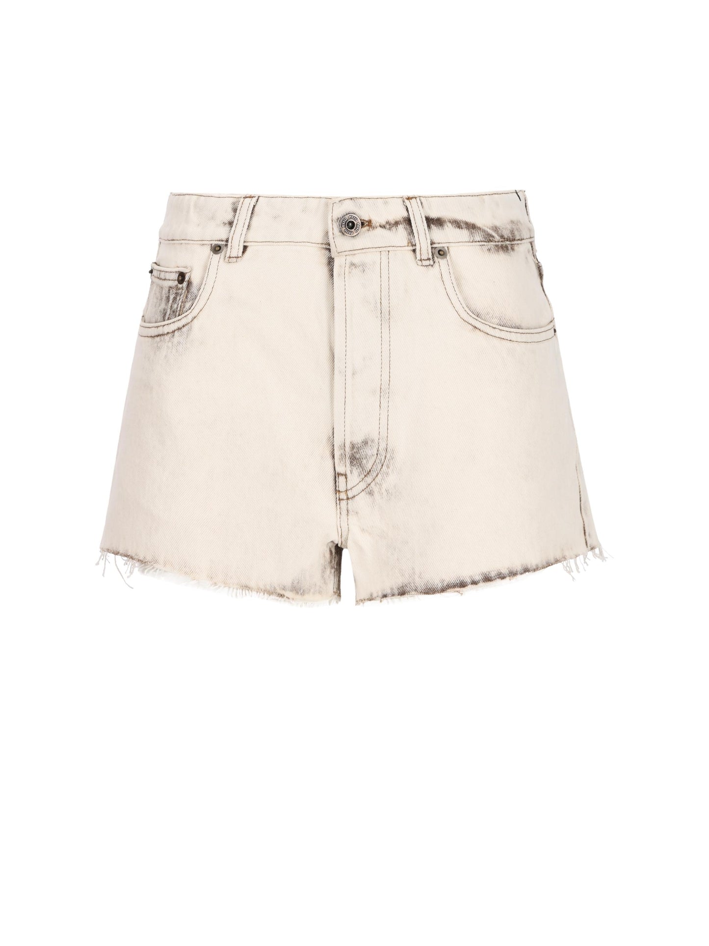 Shorts realizzati in cotone. GWP602 183TF0009 MIU MIU 