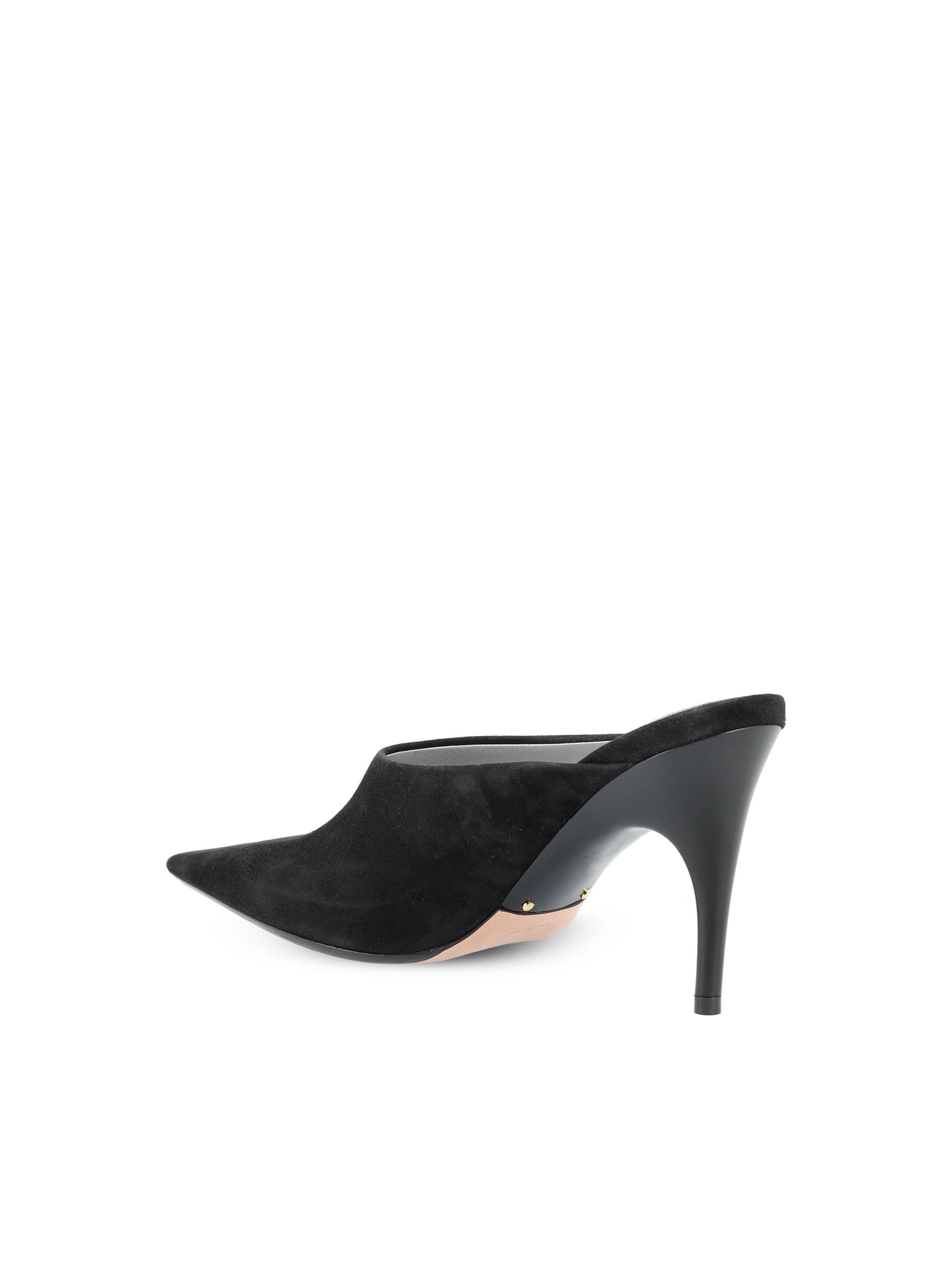 Mulles realizzate in pelle scamosciata di vitello. 873367 WCB311080 BALENCIAGA 