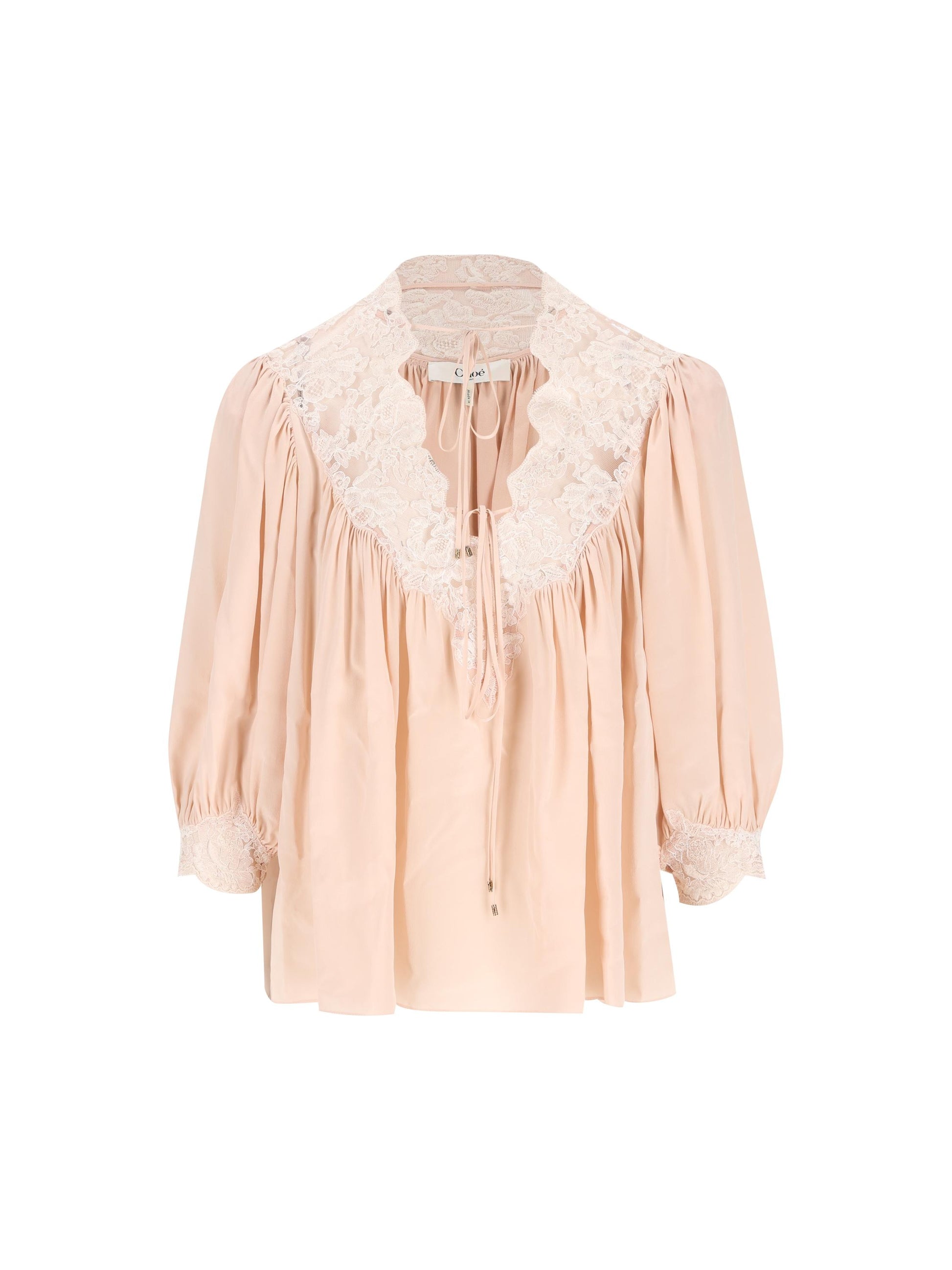 Top realizzato in seta. CH26SHT38005 6H6 CHLOE' 