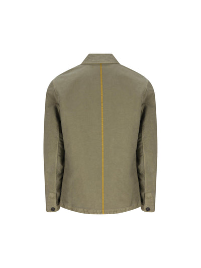 Giacca realizzata in poliammide e cotone. MBZ200A11 0685G652 MASSIMO OSTI STUDIO 