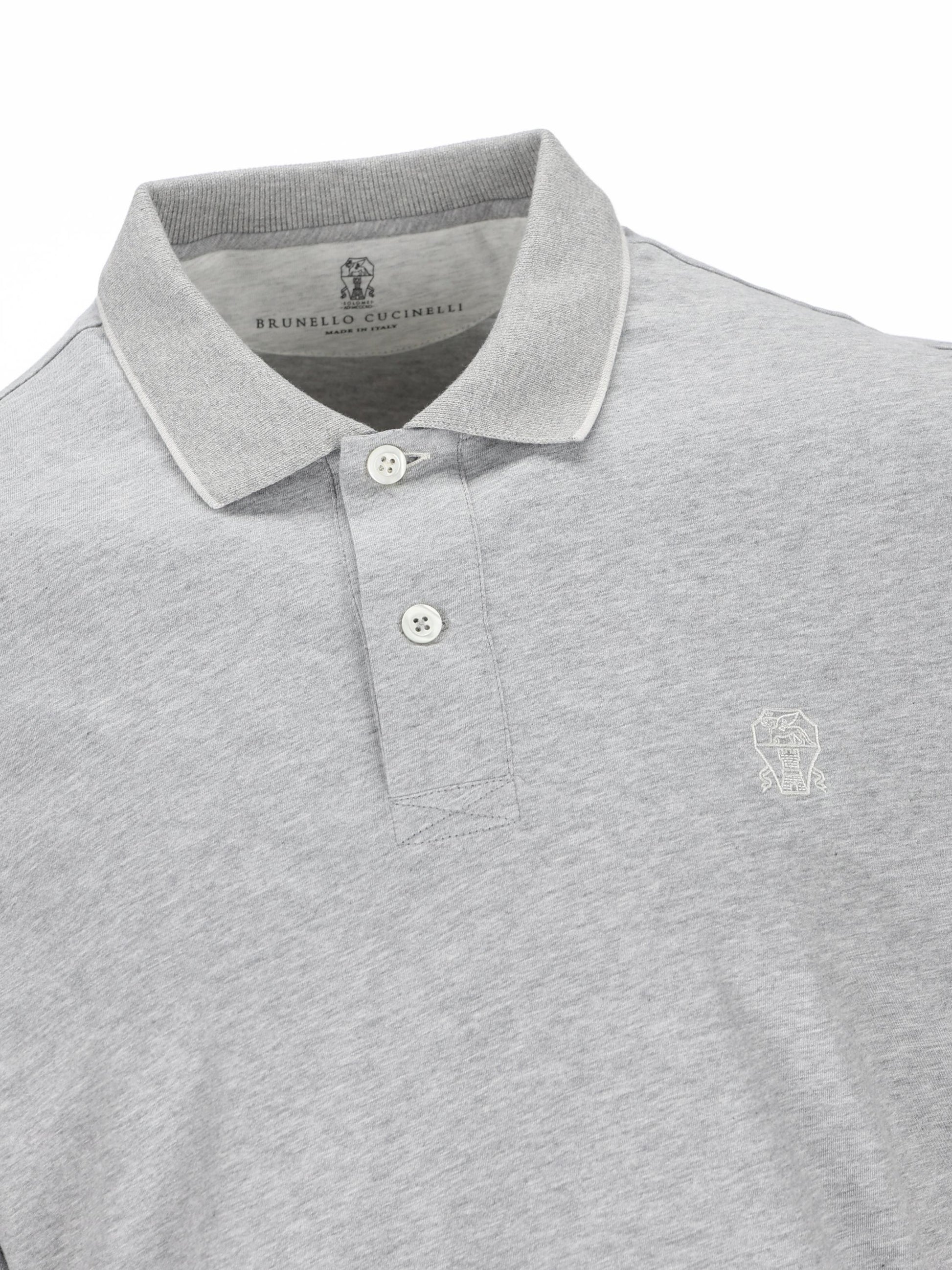 Polo realizzata in cotone. M0B139779G CQ087 BRUNELLO CUCINELLI 