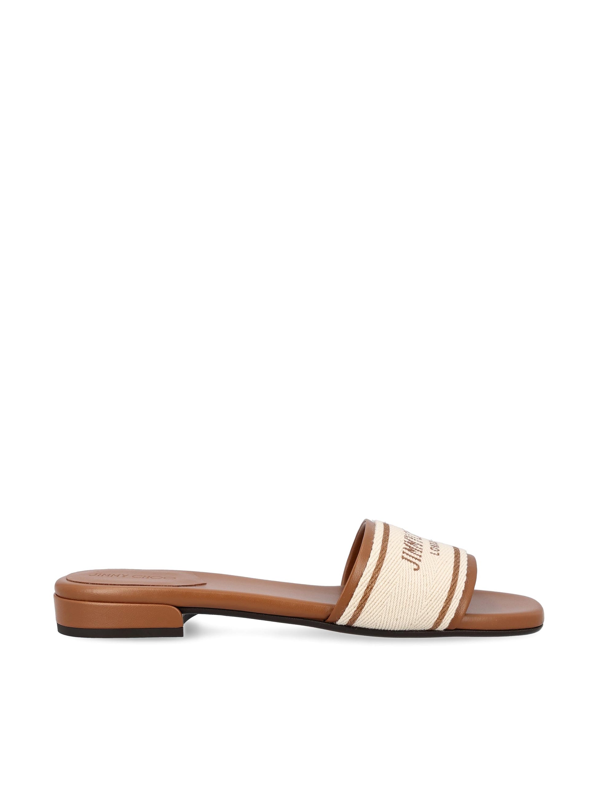 Sandali in canvas. JOA FLAT FQT JIMMY CHOO 
