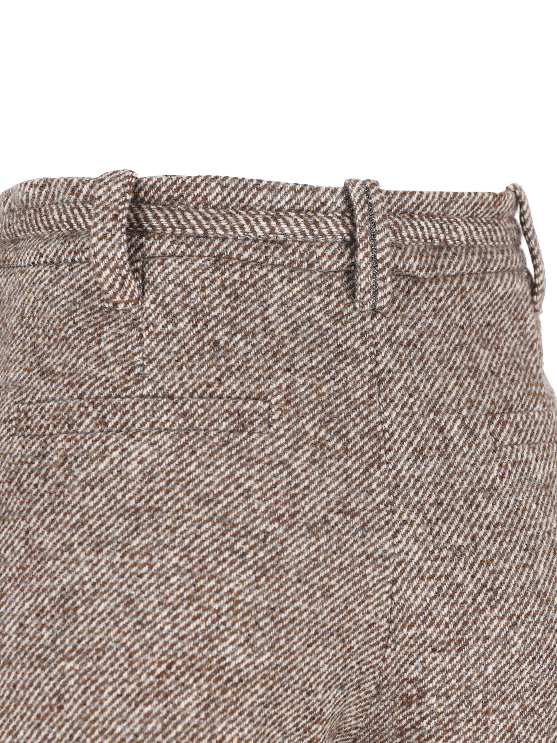 Pantalone realizzato in lana vergine e seta. MG531P9052 C6321 BRUNELLO CUCINELLI 