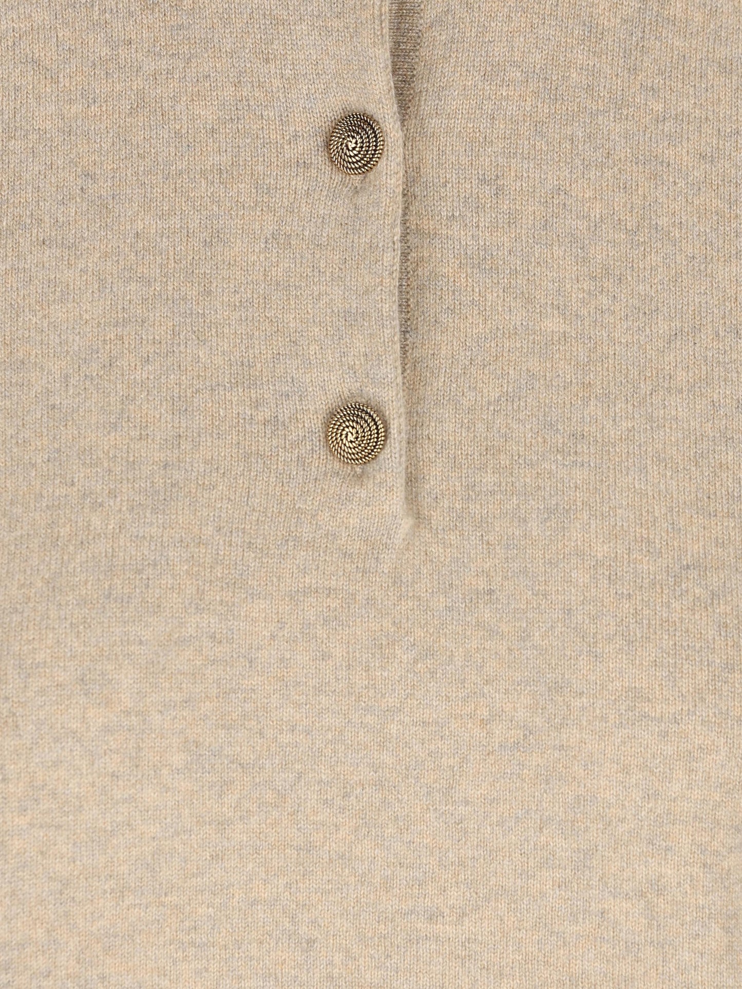 Polo realizzata in baby cashmere. FAQ8646 D0ZI LORO PIANA 