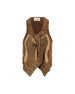 Gilet realizzato in pelle di capra. 26EGI0091FA-D2E04I 50BZ ISABEL MARANT 