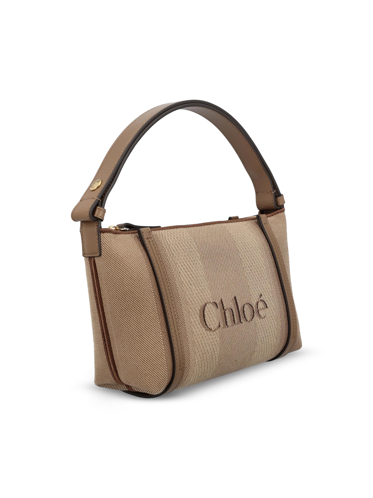 Borsa a spalla Chloé Carry in tela CH25UP566O65 28H CHLOE' 