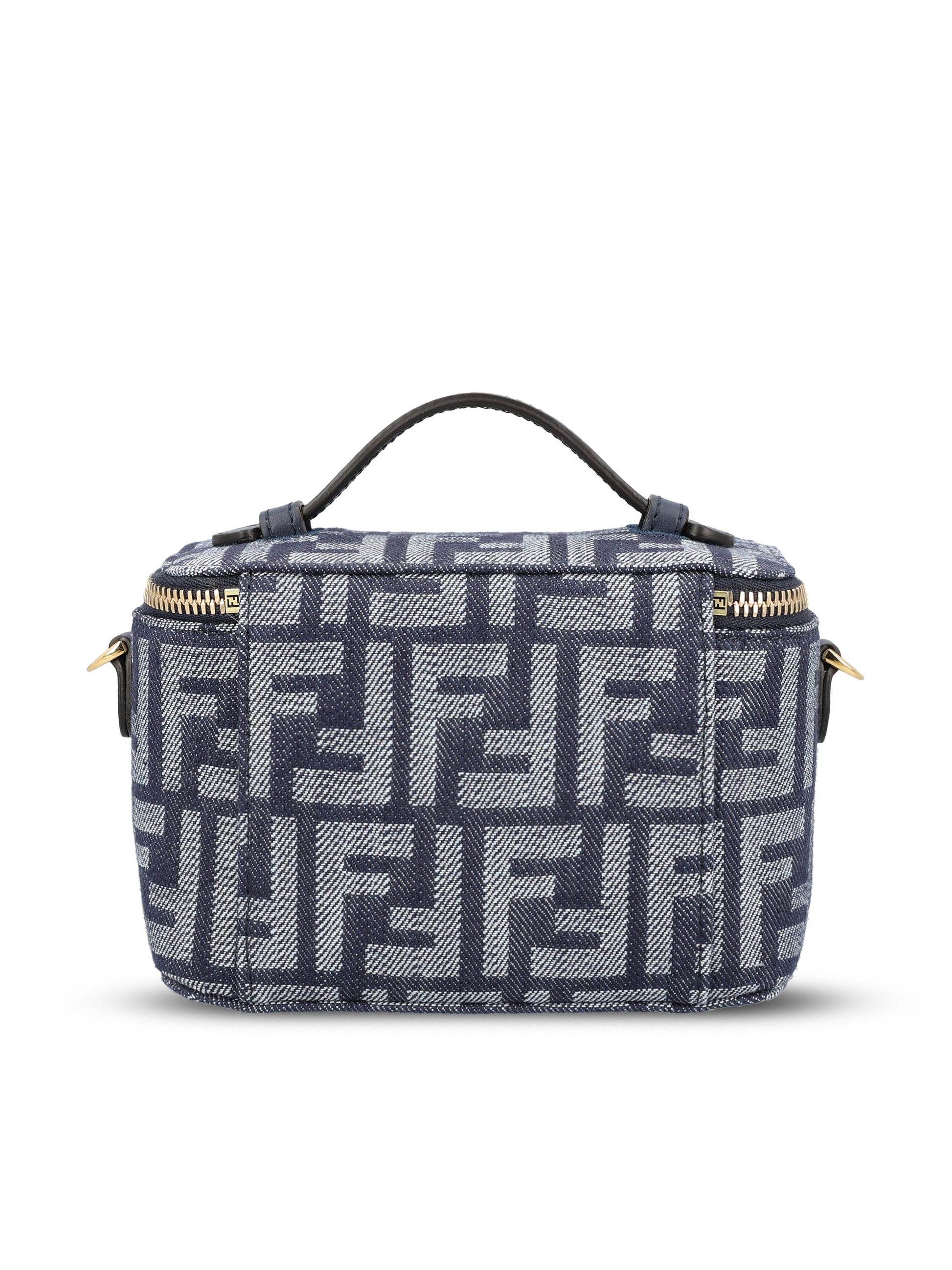 Borsa realizzata in tessuto FF jacquard. 8BS108 AWVAF0NAP FENDI 