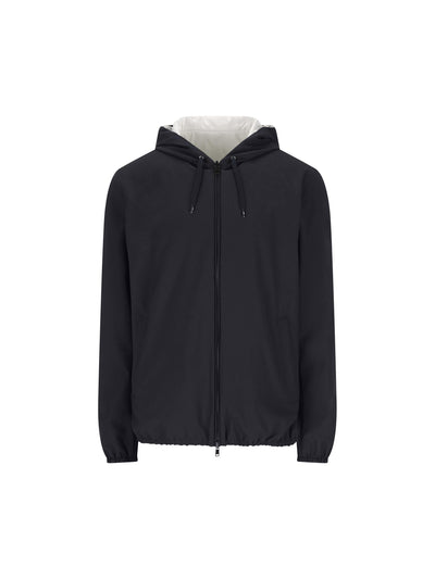 Giacca reversibile realizzata in poliestere e lana. GI000591U 12808Z9294 HERNO 