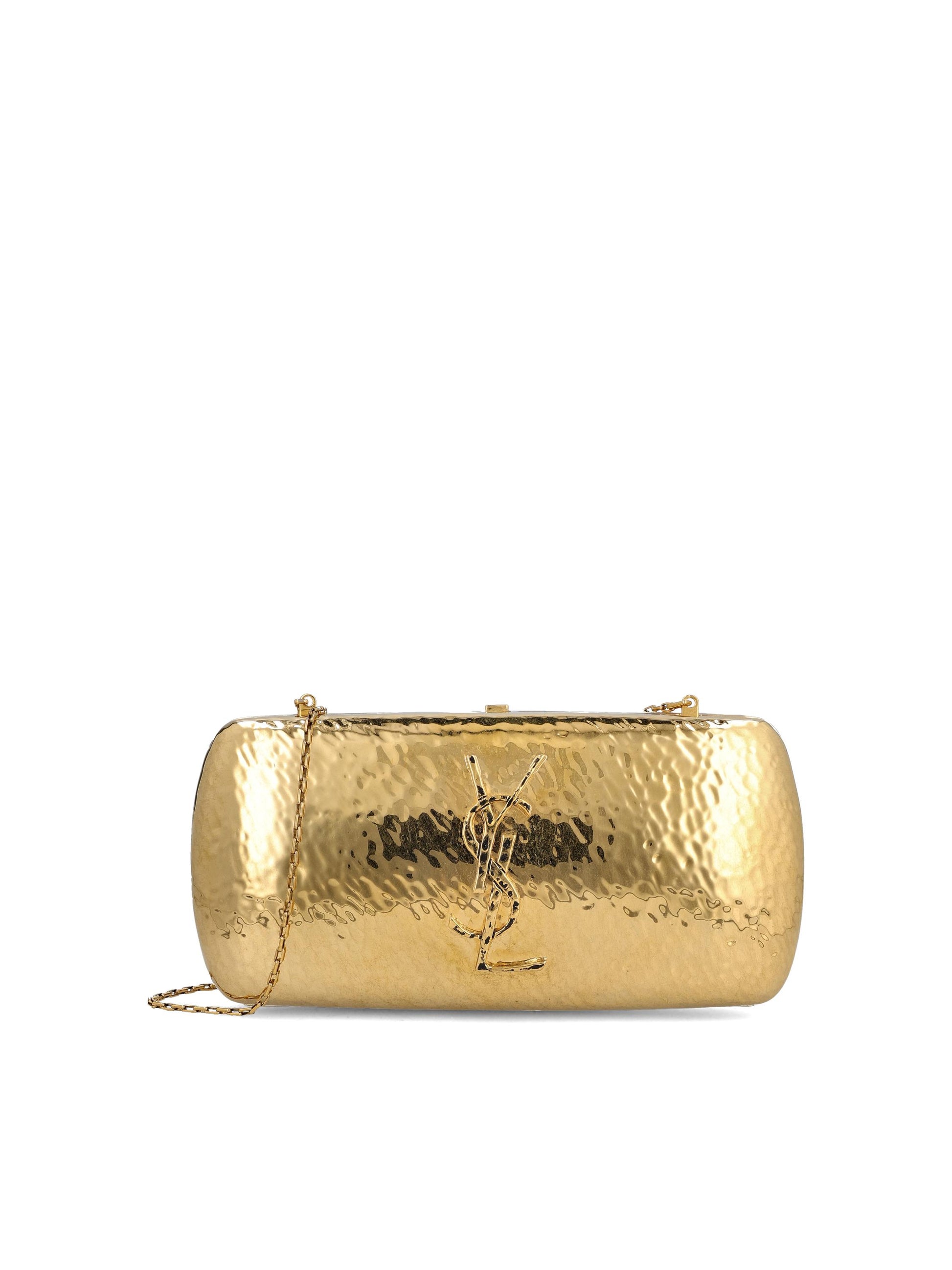 Clutch realizzata in ottone. 840163 JAAIU0581 SAINT LAURENT 