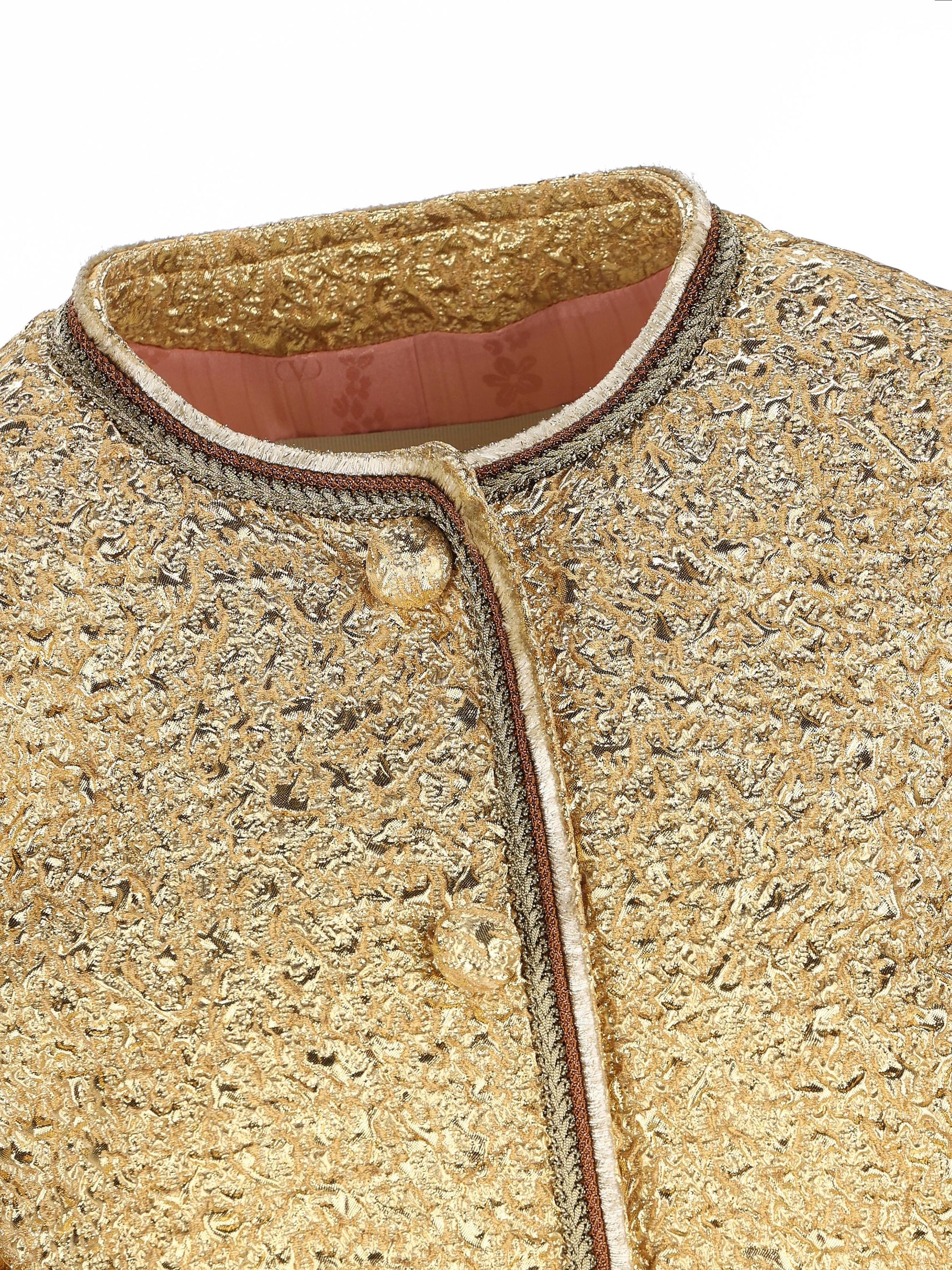 Caban in Jacquard Cloque. 8B3CJ4159WU G70 VALENTINO GARAVANI 