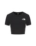 T-Shirt cropped realizzata in cotone. NF0A55AO JK31 THE NORTH FACE 