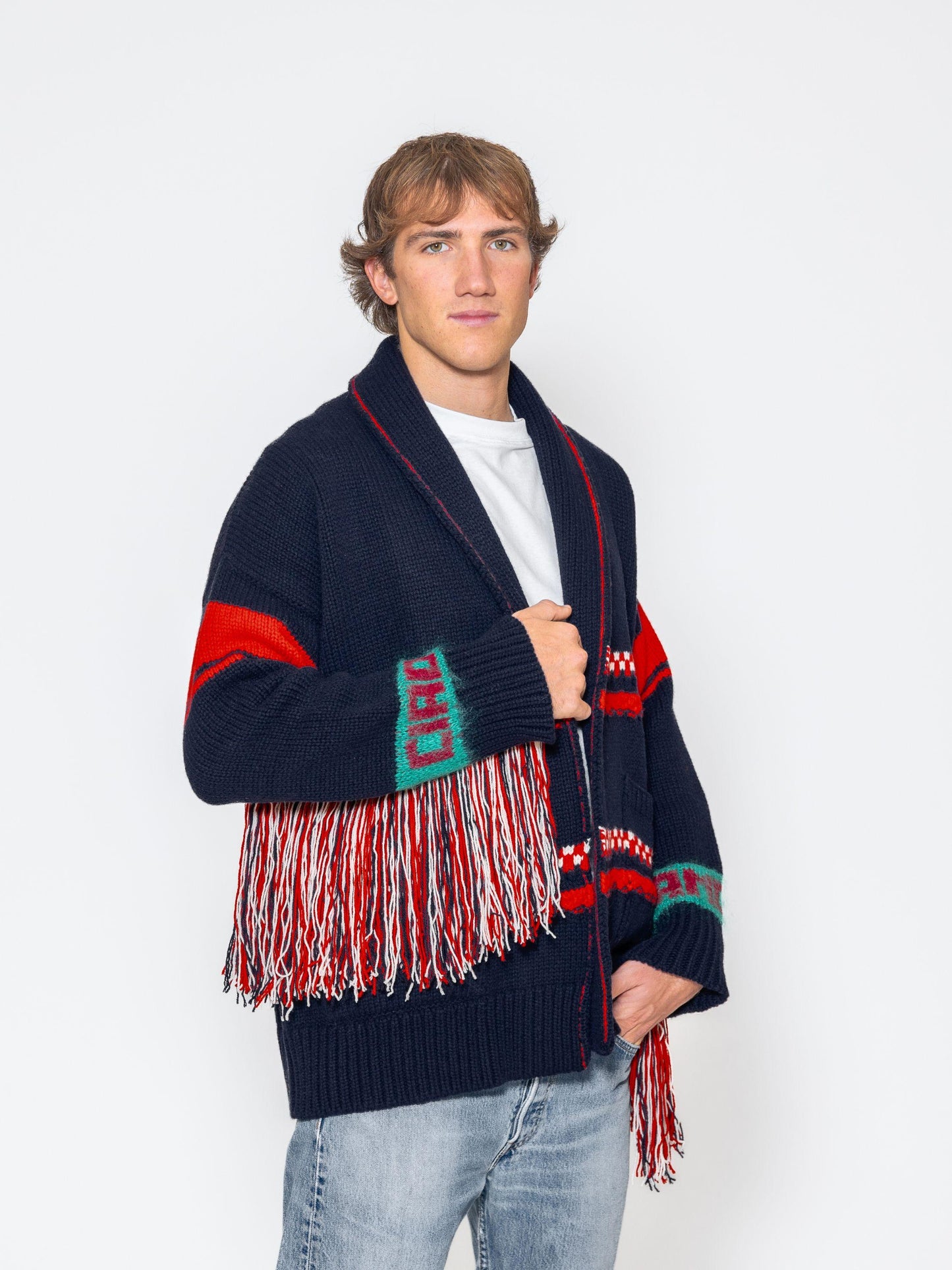 Giacca Aspen con frange. 1501 03 GIADA BENINCASA