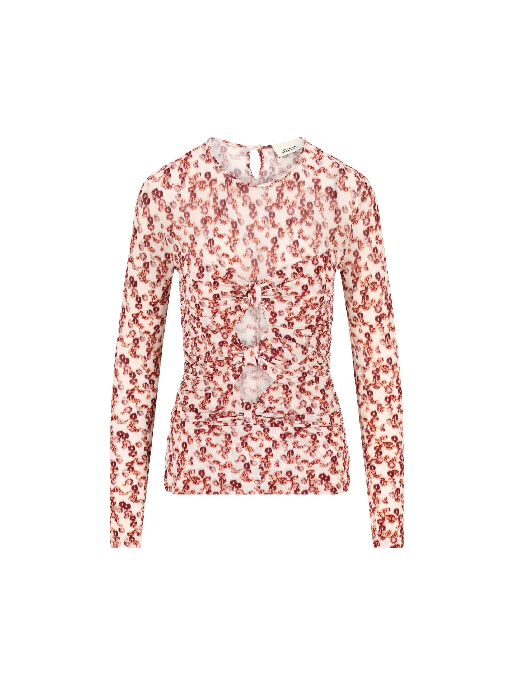 Top realizzato in misto viscosa. 25AHT0705FA-C3K01I 80GT ISABEL MARANT 