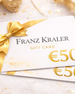 gift card FKGIFT CARDFK FRANZ KRALER 