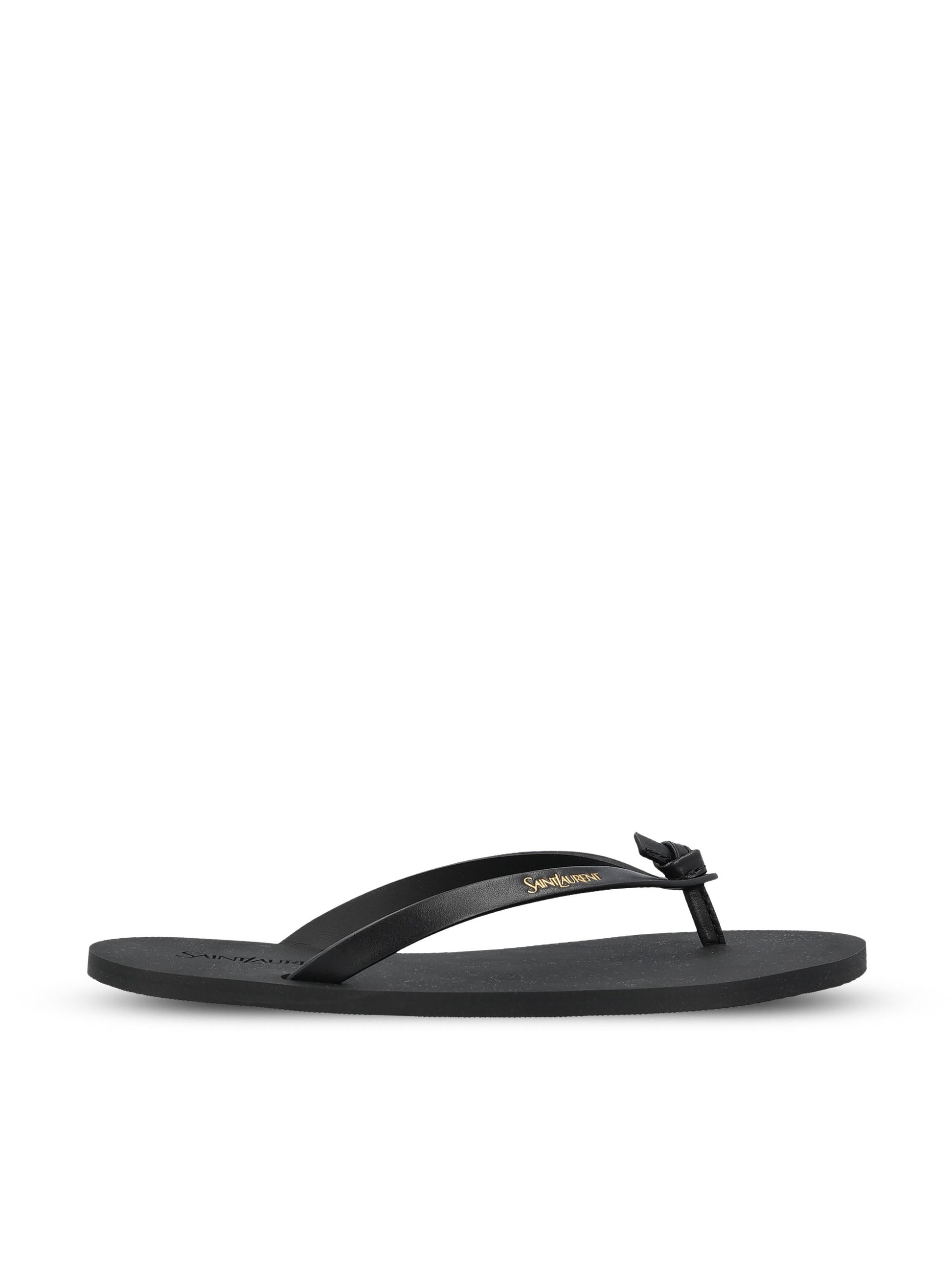 Infradito in pelle. 860815 DWE001000 SAINT LAURENT 