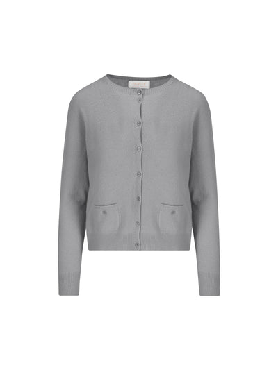 Maglia realizzata in cashmere. V33613 GRIGIO MEDIO VANISE' 