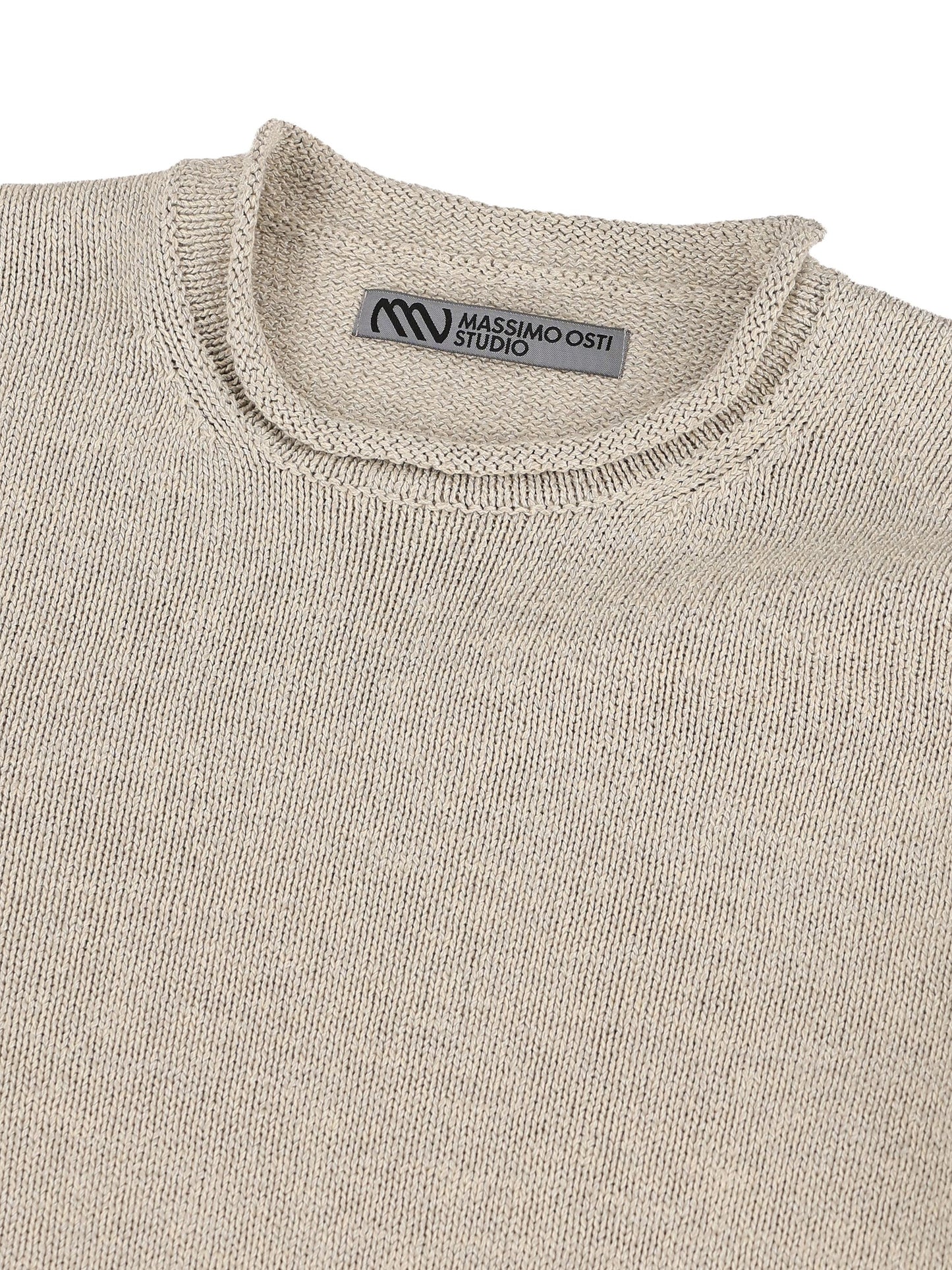 Maglia realizzata in cotone. MKN303A11 0707G310 MASSIMO OSTI STUDIO 